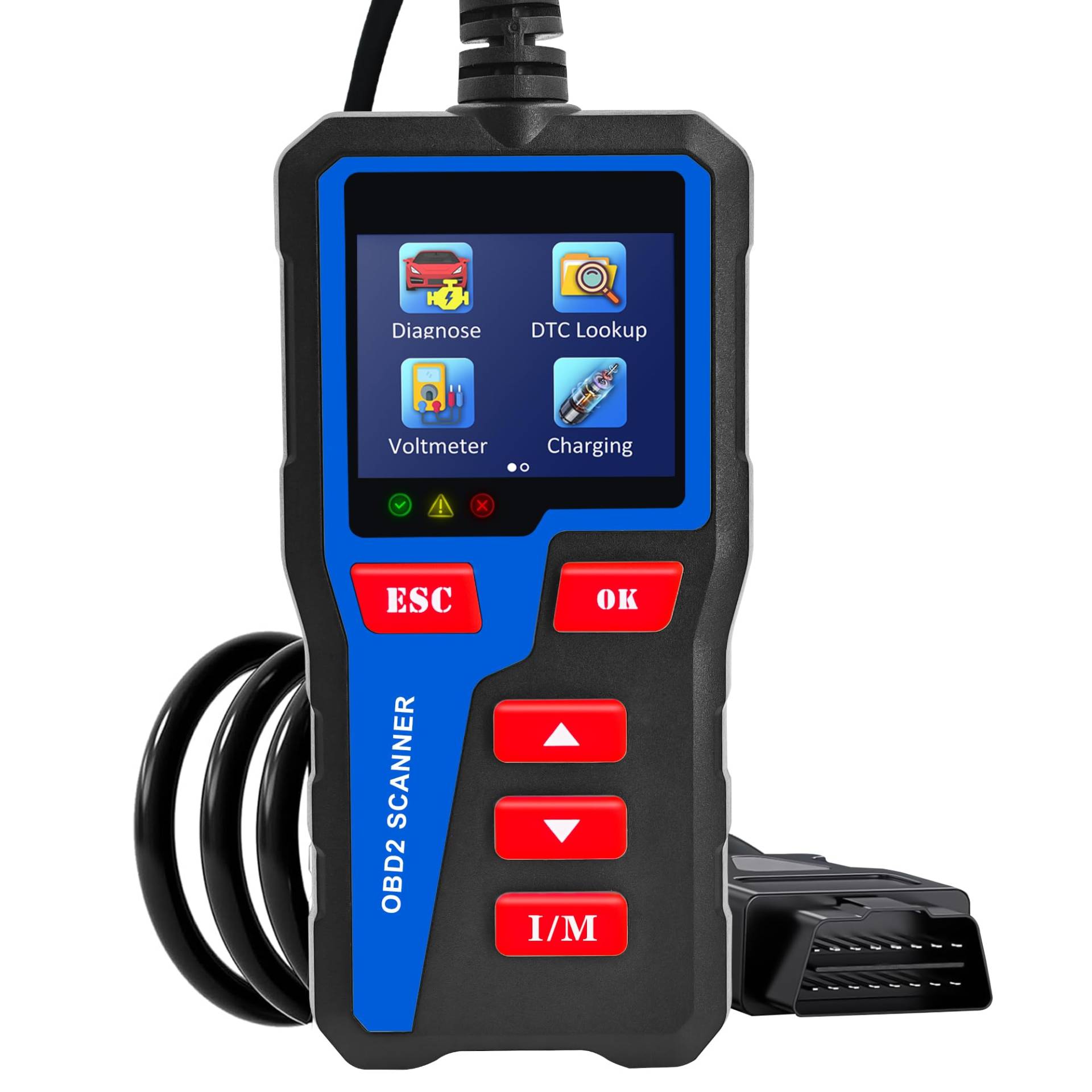 DonosHome DH300 OBD2 Scanner-Auto Diagnosegerät mit Farbbildschirm, Echtzeit-Daten, Voltmeter und Startspannungsprüfung, Kompatibel mit Fahrzeugen seit 2003 DonosHome DH300 OBD2 Scanner-Auto Diagnosegerät mit Farbbildschirm, Echtzeit-Daten, Voltmeter und Startspannungsprüfung, Kompatibel mit Fahrzeugen seit 2003 von DonosHome