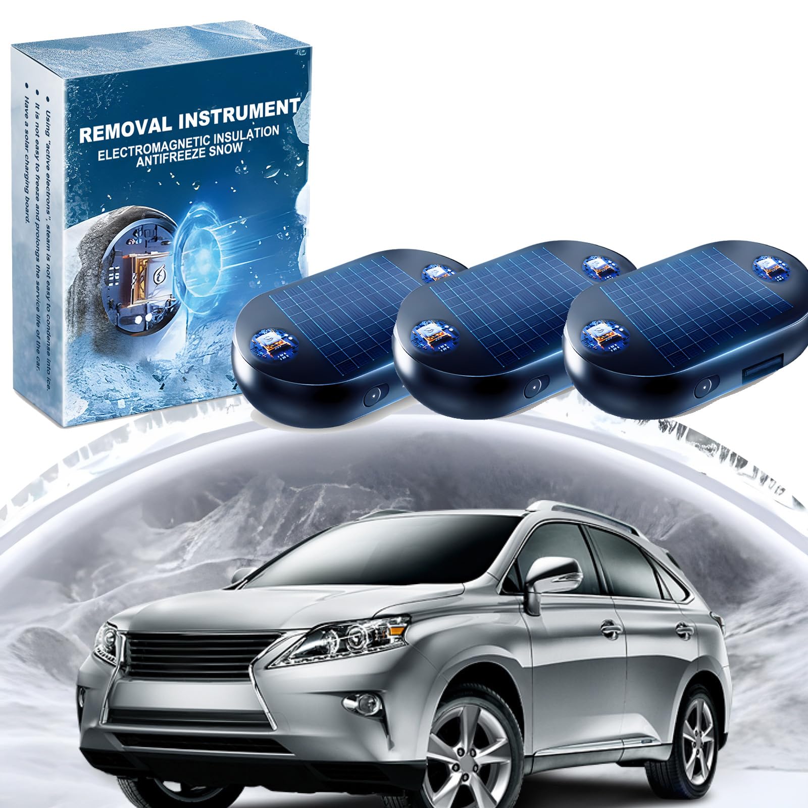 Auto-Interferenz-Anti-Frost-Gerät, Elektromagnetisches Frostschutzmittel zur Schneeräumung, Kinetische Molekularheizung, Elektromagnetisches Auto Schneeräumgerät für EIS, Schnee, Frost (3*Stück) Auto-Interferenz-Anti-Frost-Gerät, Elektromagnetisches Frostschutzmittel zur Schneeräumung, Kinetische Molekularheizung, Elektromagnetisches Auto Schneeräumgerät für EIS, Schnee, Frost (3*Stück) von Donubiiu