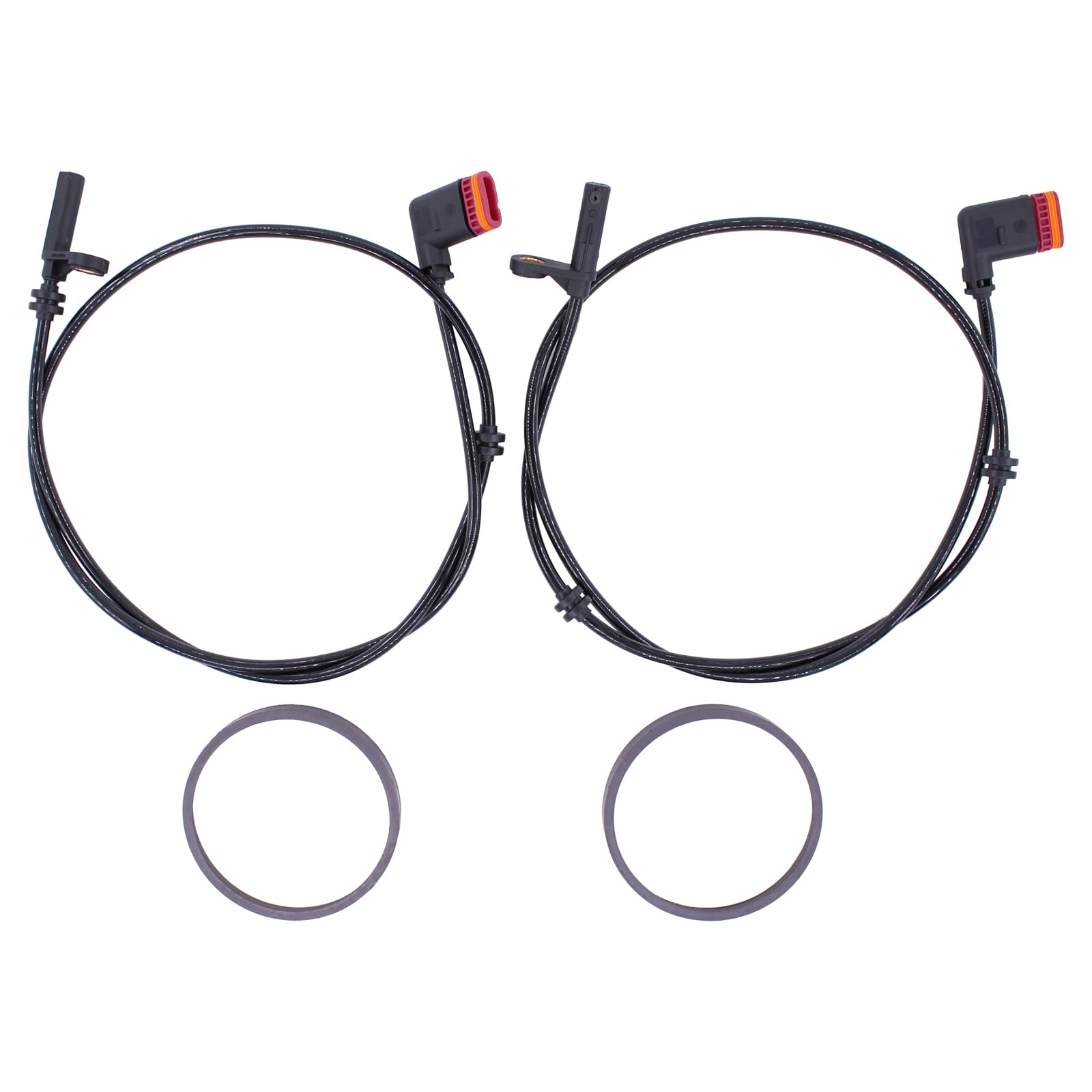 ABS Sensor Raddrehzahl Fühler ABS Ring Raddrehzahlsensor Radsensor Geber Sensorring Impulsgeber Drehzahlgeber ABS-Ring Drehzahlfühler hinten links und rechts für C Klasse W204 S204 C204 2007-2014 ABS Sensor Raddrehzahl Fühler ABS Ring Raddrehzahlsensor Radsensor Geber Sensorring Impulsgeber Drehzahlgeber ABS-Ring Drehzahlfühler hinten links und rechts für C Klasse W204 S204 C204 2007-2014 von Doo Engy
