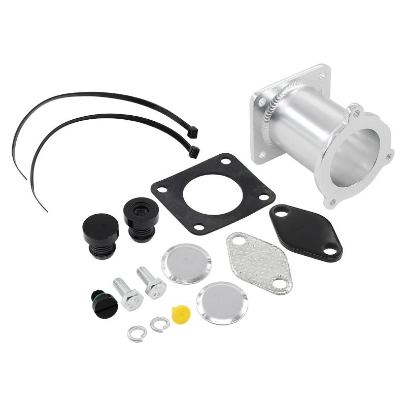 AGR Ventil Entfernung Satz AGR-Ventil Entfernen EGR Ausbau Kühler Thermostat Entfernungssatz mit Blindplatten Blindstopfen für 1er E87 3er E90 E91 E92 E93 5er E60 E61 7er E65 E66 X3 E83 X5 E70 X6 E71 von Doo Engy