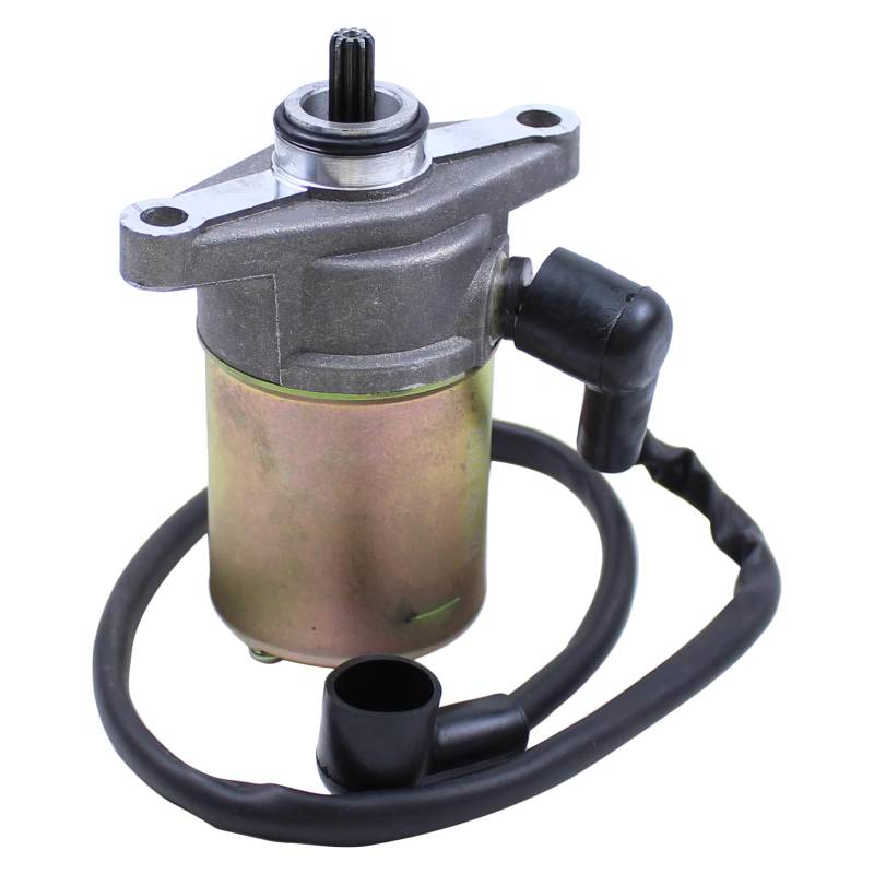 Anlasser Motor E Starter Motorrad Anlassermotor Startermotor Elektrostarter für GY6 50ccm 4 Takt China Roller 139QMB für Flex Tech AGM GMX ATU Baotian Benzhou Jinlun Jonway Qingqi Yiying Znen Longjia von Doo Engy