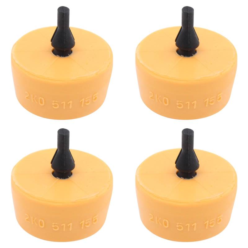 Anschlagpuffer Federung Blattfeder Anschlag Federwegsbegrenzer Anschlaggummi Gummipuffer Blattfederpuffer Gummischlag Gummilager Hinterachse hinten für Caddy 2K Caddy 3 2004-2015 von Doo Engy
