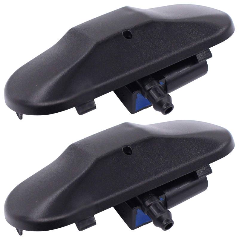 Doo Engy 2x Düse Waschwasserdüse Spritzdüse Scheibenwaschdüse Beheizbar für Beetle 5C Superb 2 Golf 5 6 7 für Passat 3C für Tiguan 5N für Touran 5T Caddy 2K EOS von Doo Engy