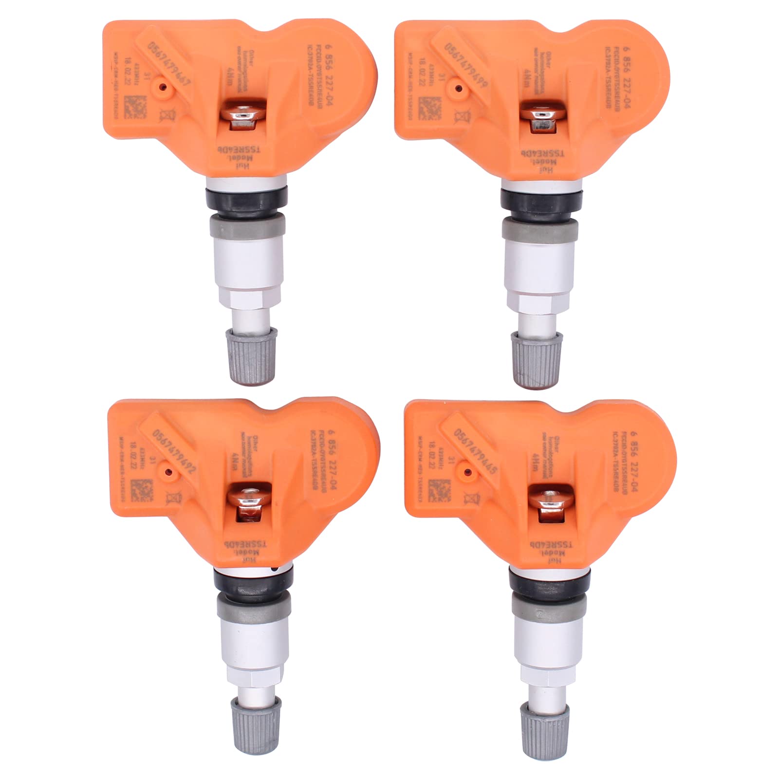 Doo Engy 4x 433MHz Reifendrucksensor RDK Sensoren für BM-W 5er F10 F11 6er F12 7er F01 F02 X3 F25 Doo Engy 4x 433MHz Reifendrucksensor RDK Sensoren für BM-W 5er F10 F11 6er F12 7er F01 F02 X3 F25 von Doo Engy