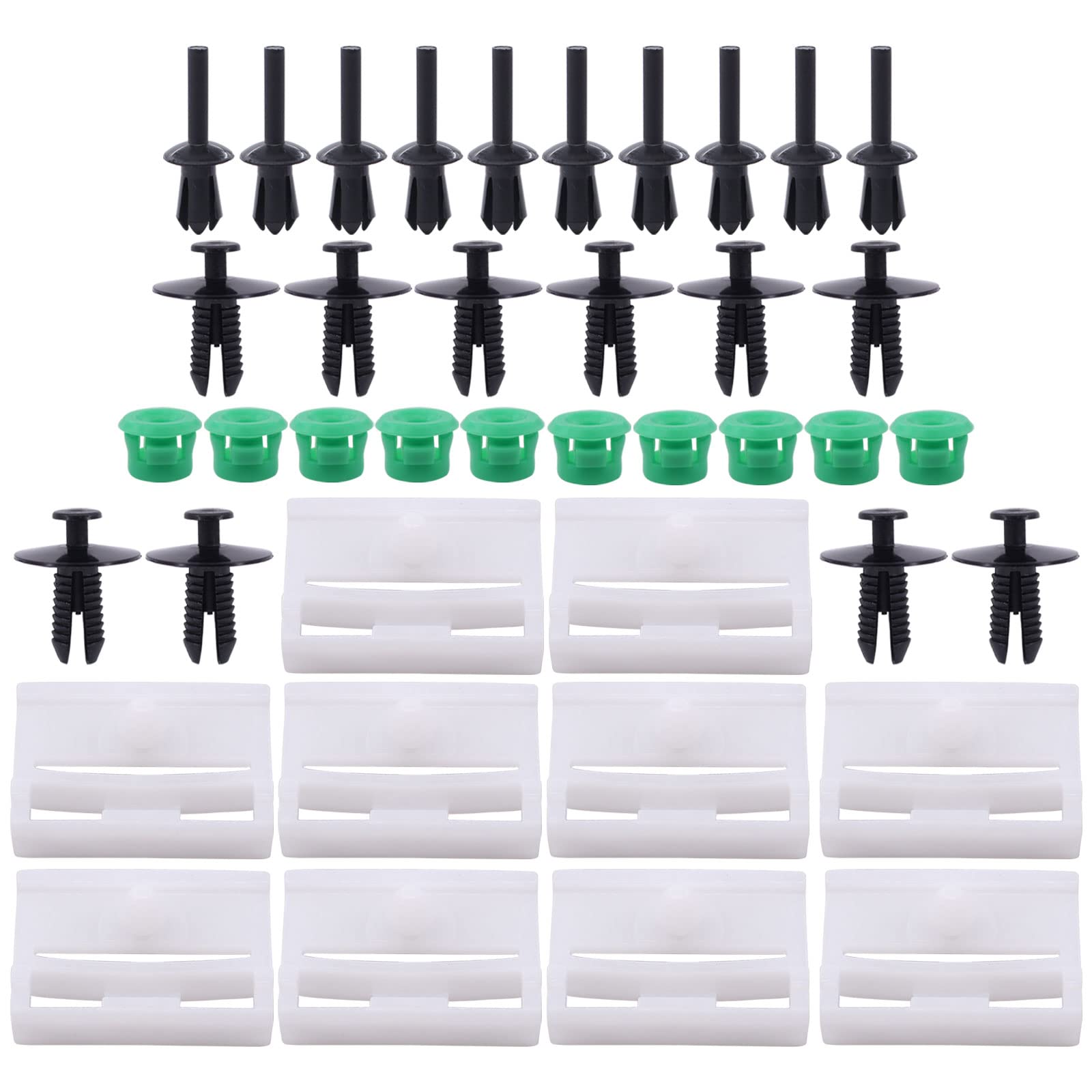 Doo Engy Befestigung Clips Seitenschweller für B-MW 3er E36 E46 E90 10er Set von Doo Engy