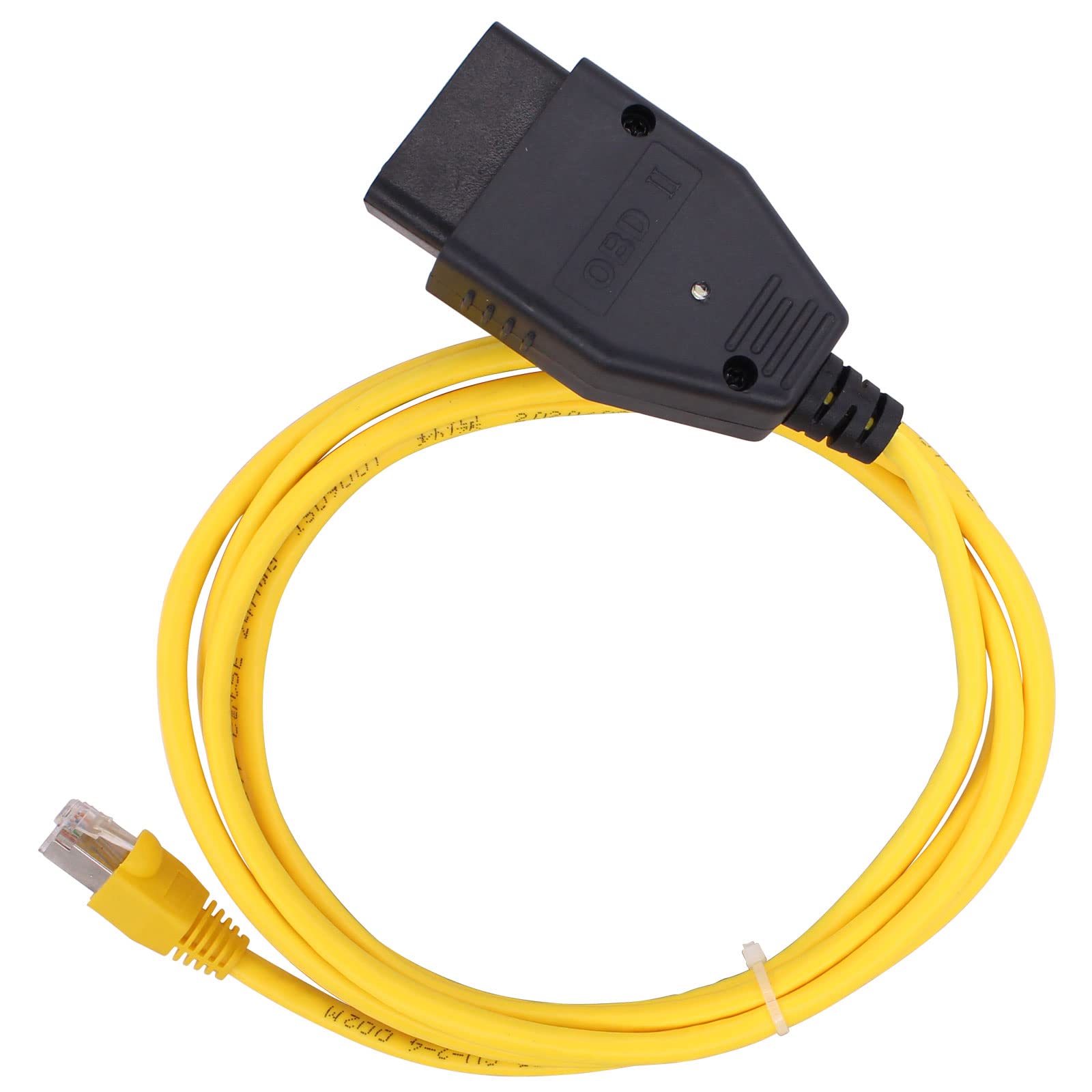 ENET RJ45 Ethernet Interface OBD Schnittstellenkabel Codierung Programmierung Diagnose Anschlusswerkzeuge für 1er F20 3er F30 F31 F80 5er F07 F10 F11 F18 6er F12 F13 7er F01 F02 F03 F04 X3 F25 von Doo Engy