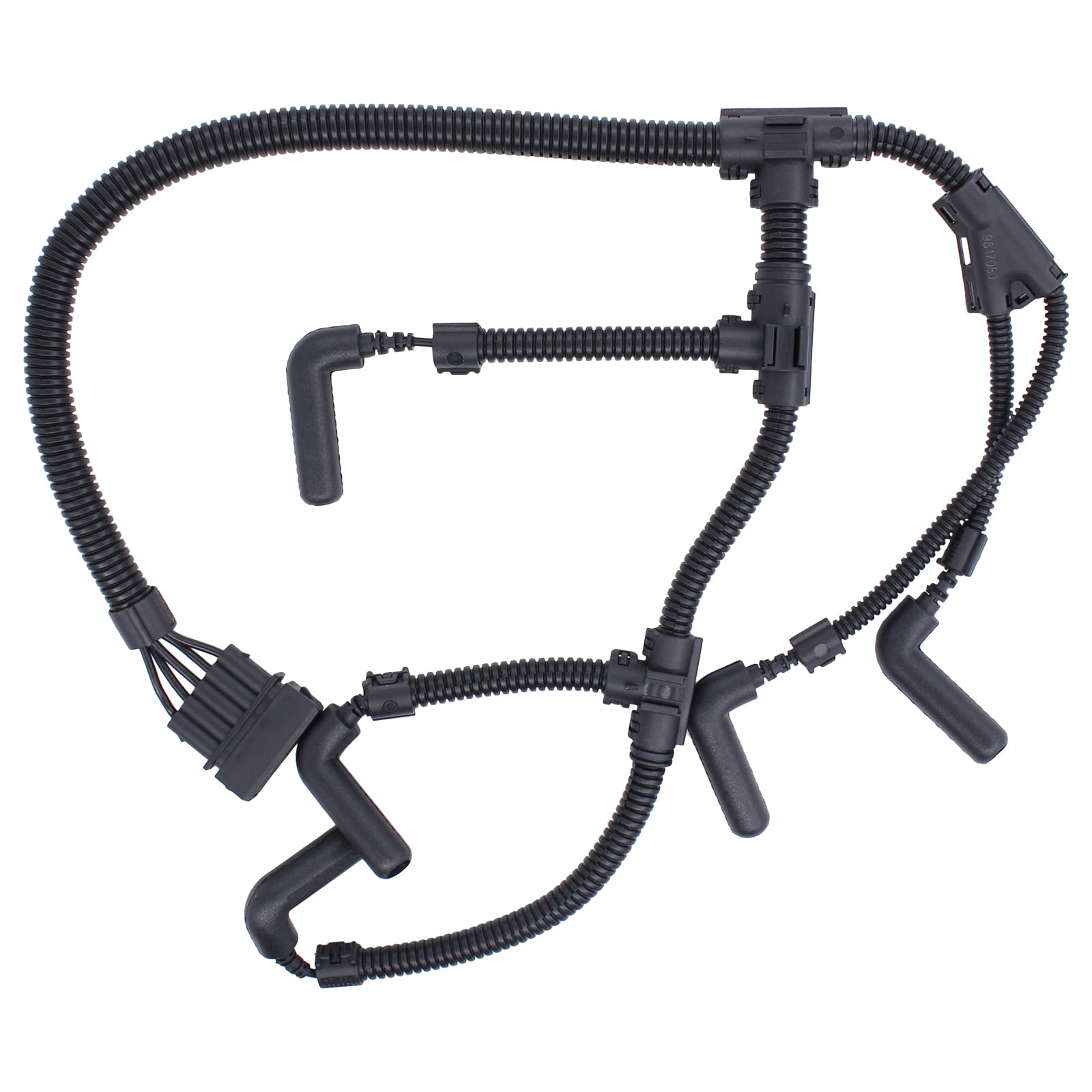 Doo Engy Glühkerzenverbinder Glühkerzenkabelbaum Glühkerze Stecker Leitung für Transporter T4 2.5 TDI 1995-2003 2515 Zylinder Diesel TDI Motor Doo Engy Glühkerzenverbinder Glühkerzenkabelbaum Glühkerze Stecker Leitung für Transporter T4 2.5 TDI 1995-2003 2515 Zylinder Diesel TDI Motor von Doo Engy