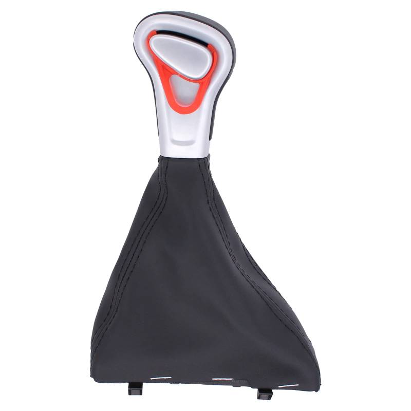 Doo Engy Leder Schaltknauf Schaltknäufe Automatik Schaltsack Staubschutz Gangwahlhebel Schaltknüppel schwarz für A3 8P A4 B8 A5 8T A6 C6 4f Q5 8R von Doo Engy
