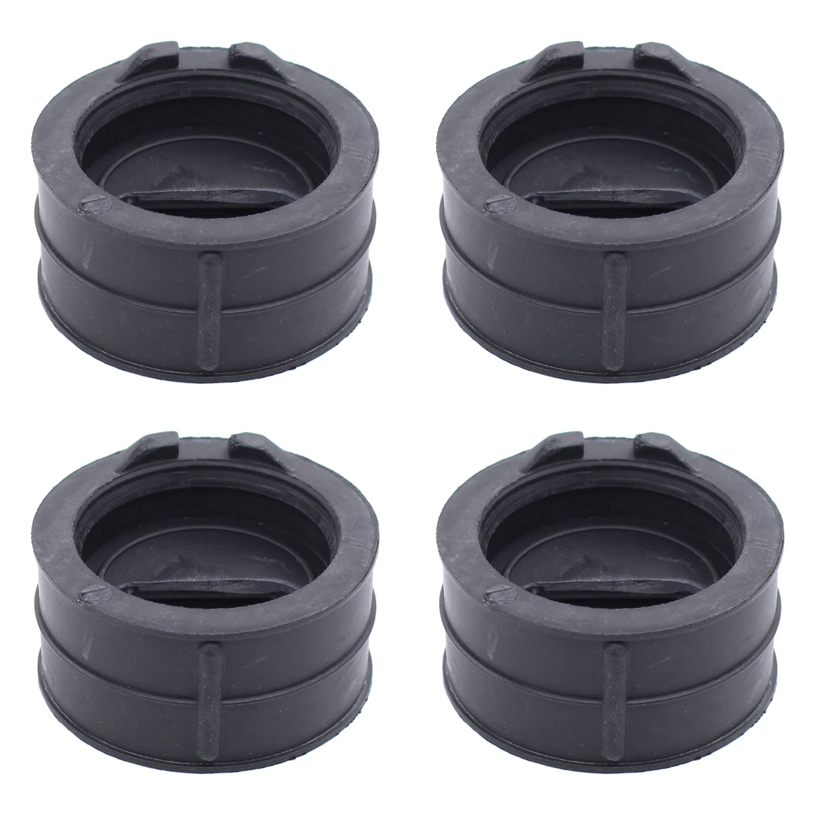 Doo Engy Motorrad Gummi Vergaser Ansaugstutzen Satz Ansaugkrümmer Verbindung Vergasergummi schwarz für Yamaha XJ 600 Diversion N XJ600N XJ600 Doo Engy Motorrad Gummi Vergaser Ansaugstutzen Satz Ansaugkrümmer Verbindung Vergasergummi schwarz für Yamaha XJ 600 Diversion N XJ600N XJ600 von Doo Engy