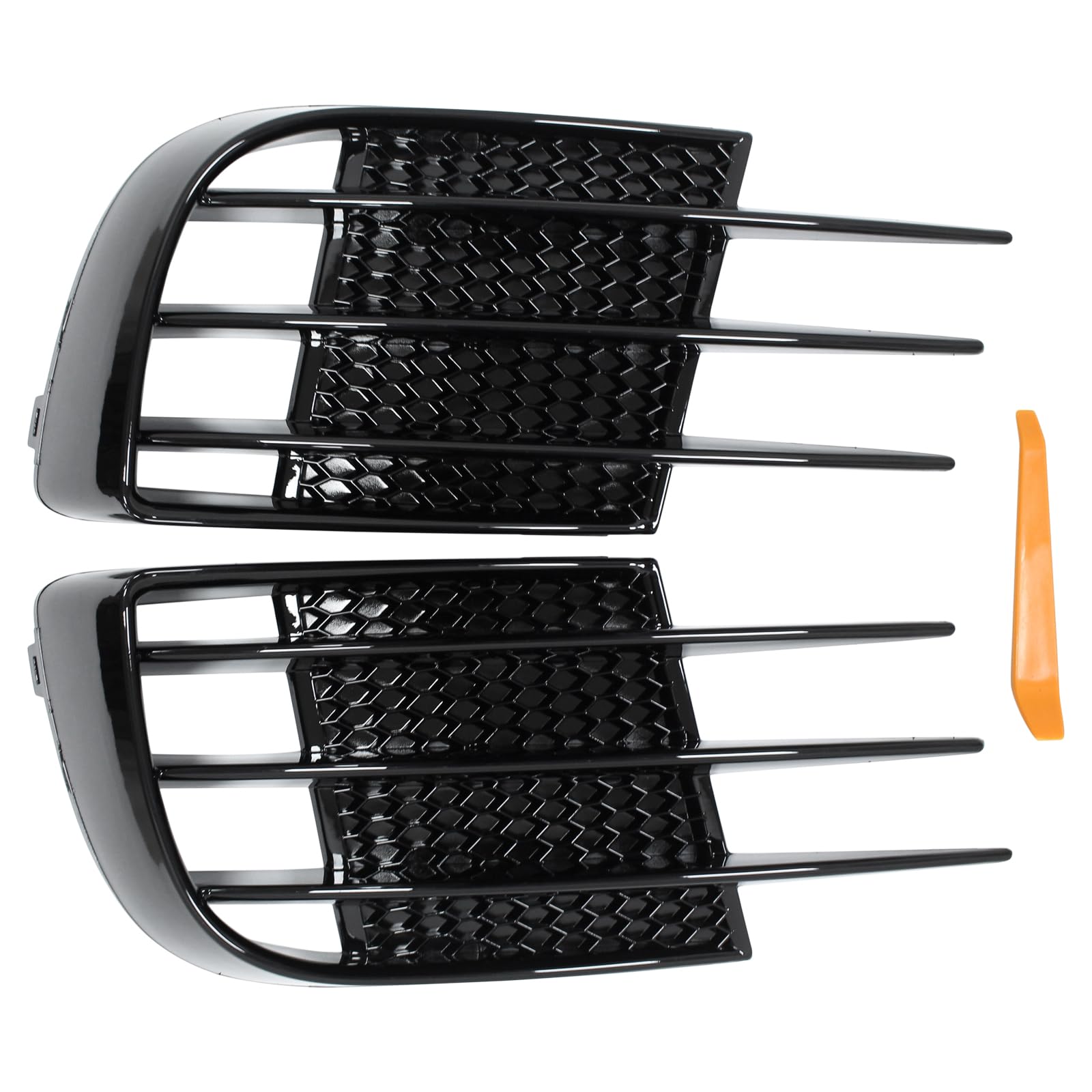 Doo Engy Nebelscheinwerfer Gitter Stoßstange Entlüftung Stoßfänger Blende Lampen Abdeckung Grill Lüftungsgitter Verkleidung Rahmen schwarz vorne links und rechts für Golf 6 2.0 TDI Golf VI 2009-2013 Doo Engy Nebelscheinwerfer Gitter Stoßstange Entlüftung Stoßfänger Blende Lampen Abdeckung Grill Lüftungsgitter Verkleidung Rahmen schwarz vorne links und rechts für Golf 6 2.0 TDI Golf VI 2009-2013 von Doo Engy