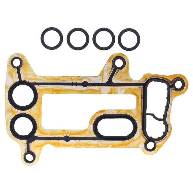 Doo Engy Ölfilterdichtung Ölfiltergehäuse Dichtungssatz Motorölfiltergehäusedichtung Ölkühler Dichtringe mit O-Ring für 1er E81 E87 E88 E82 3er E90 E91 E92 E93 5er E60 E61 X1 E84 X3 E83 D3 E90 E92 E91 von Doo Engy