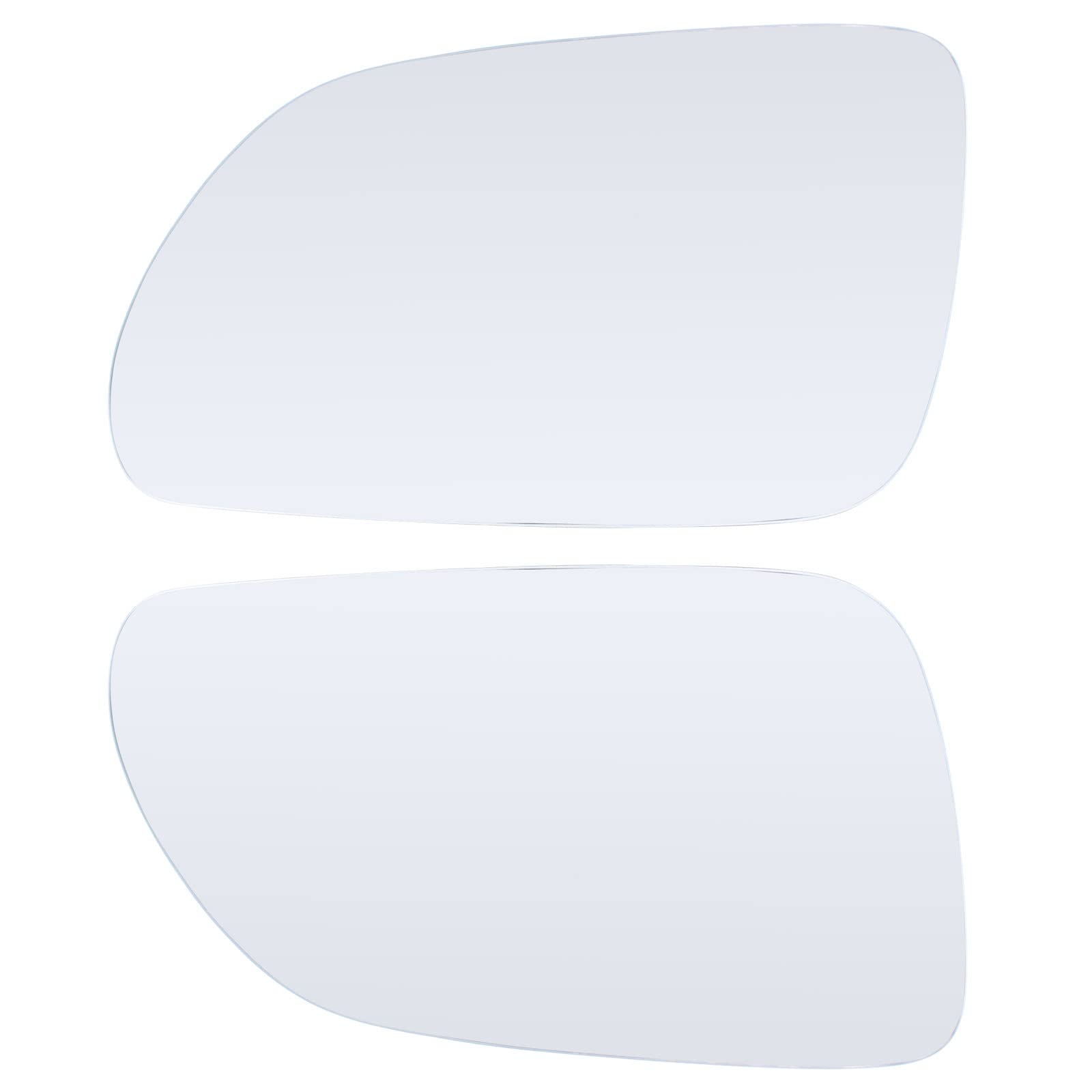 Doo Engy Spiegelglas Außen Seitenspiegel Beheizbar Asphärisch für V-W Polo 9N 9N3 2005-2009 Links und Rechts Set von Doo Engy