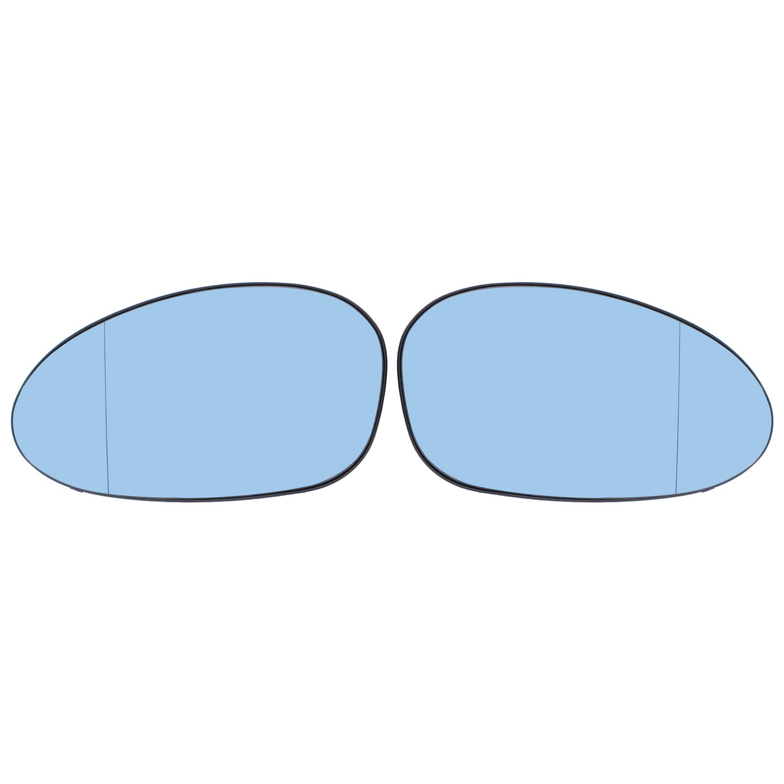 Doo Engy Spiegelglas für 1er E82 E87 3er E90 E91 E92 E46 Links und Rechts Spiegelgläser Satz Blau Glas von Doo Engy