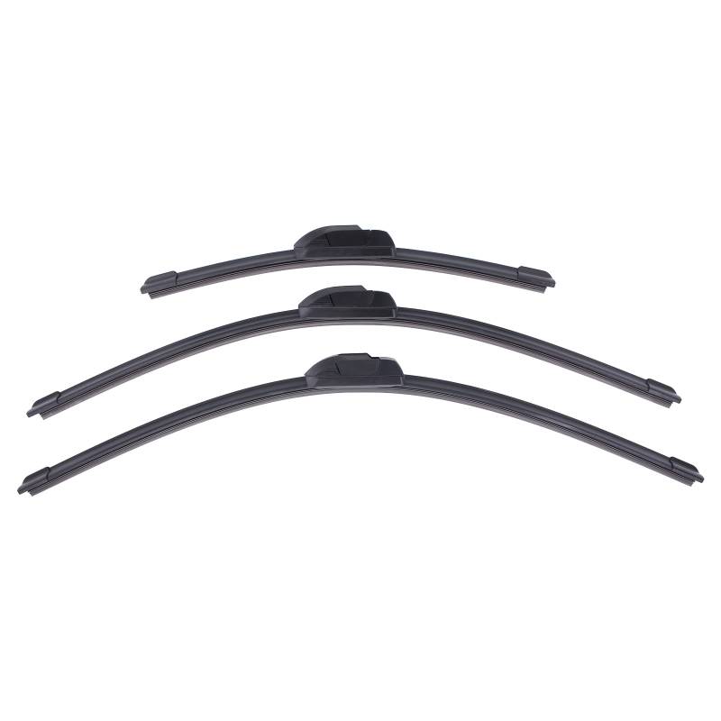 Doo Engy Vorne und Hinten Scheibenwischer Wischerblatt Flachbalkenwischer Satz für M-ercedes A-Klasse W168 Vaneo W414 von Doo Engy
