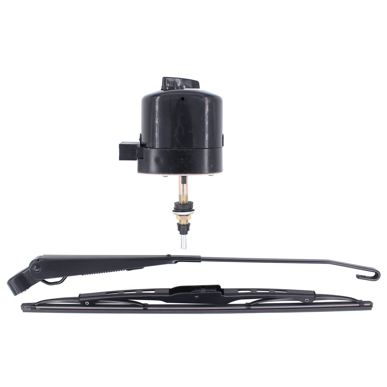 Doo Engy Wischermotor Scheibenwischermotor 12V 105° Wischerarm Wischerblatt Scheibenwischer Motor Windschutzscheibe Frontscheibe Heckscheibe mit Klinge und Arm für fast alle Traktor Traktoren Doo Engy Wischermotor Scheibenwischermotor 12V 105° Wischerarm Wischerblatt Scheibenwischer Motor Windschutzscheibe Frontscheibe Heckscheibe mit Klinge und Arm für fast alle Traktor Traktoren von Doo Engy