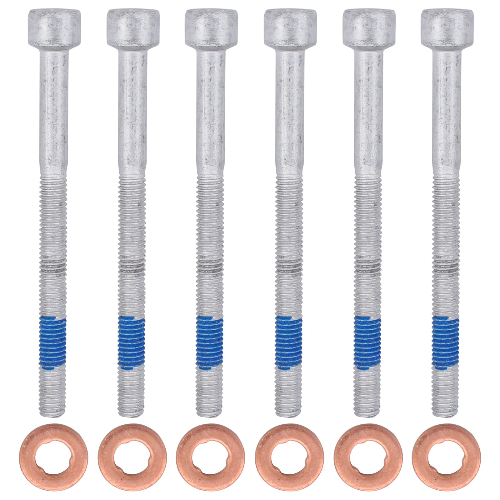 Einspritzdüse Zylinderschraube Kupfer Dichtringe Dehnschrauben Injektor Halterung für W203 W204 W169 W212 W211 W164 Sprinter W906 Vito Viano W639 Forfour 454 A B C E G M R S V GL CLC CLK CLS Klasse Einspritzdüse Zylinderschraube Kupfer Dichtringe Dehnschrauben Injektor Halterung für W203 W204 W169 W212 W211 W164 Sprinter W906 Vito Viano W639 Forfour 454 A B C E G M R S V GL CLC CLK CLS Klasse von Doo Engy