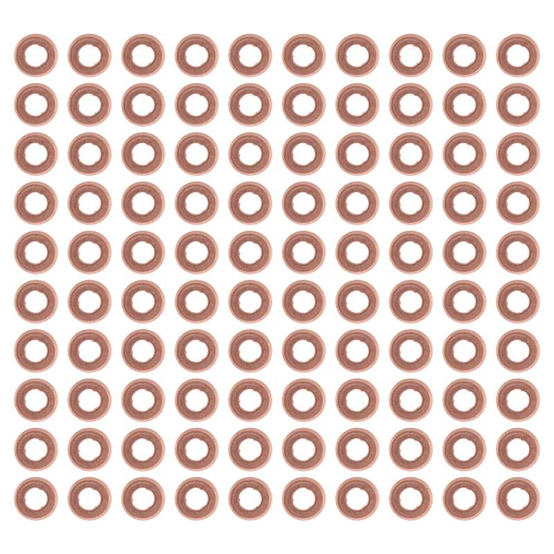 Einspritzdüsen Dichtring Injektor Kupferscheibe Düsen Kupferring für E Klasse S212 G Klasse W463 W461 GLK X204 GL X164 X166 M-Klasse W163 W164 W166 R Klasse W251 S Klasse W220 W221 Sprinter W906 906 von Doo Engy