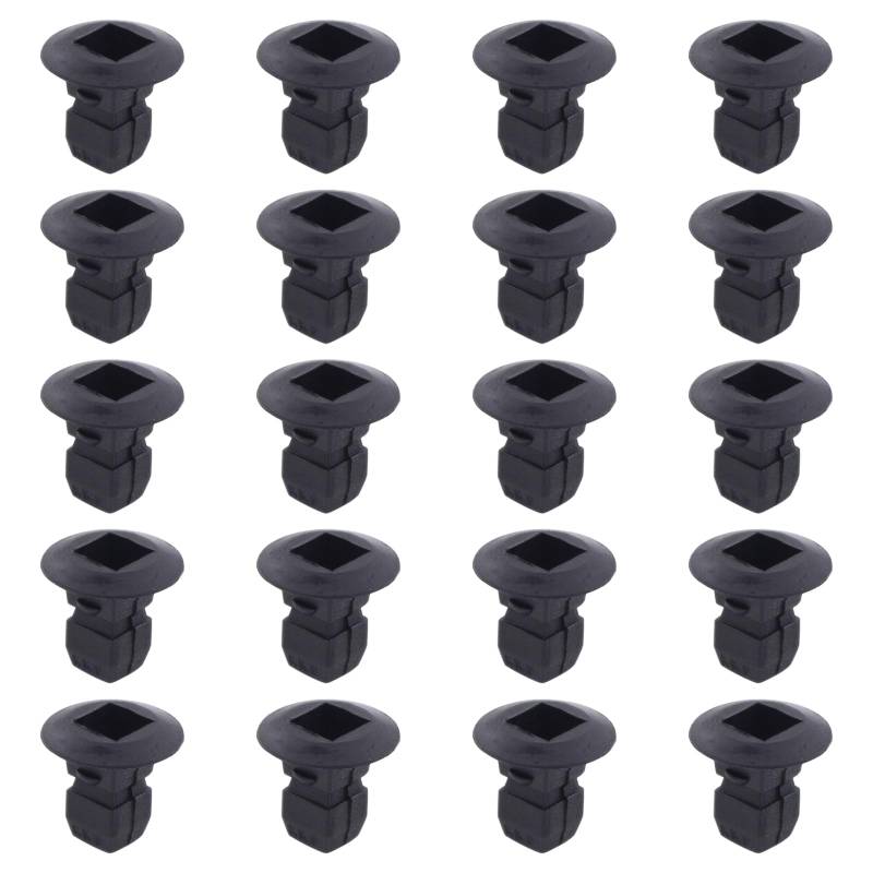 Kotflügel Spreizmutter Befestigung Clip Radlauf Einsteckmutter Radkasten Klips Radhausschale für Passat B7 B8 Transporter T5 Phaeton Polo 9N 6R Shar-an 7N Ti-guan 5N Tour-an 1T Toua-reg 7L Scirocco UP von Doo Engy