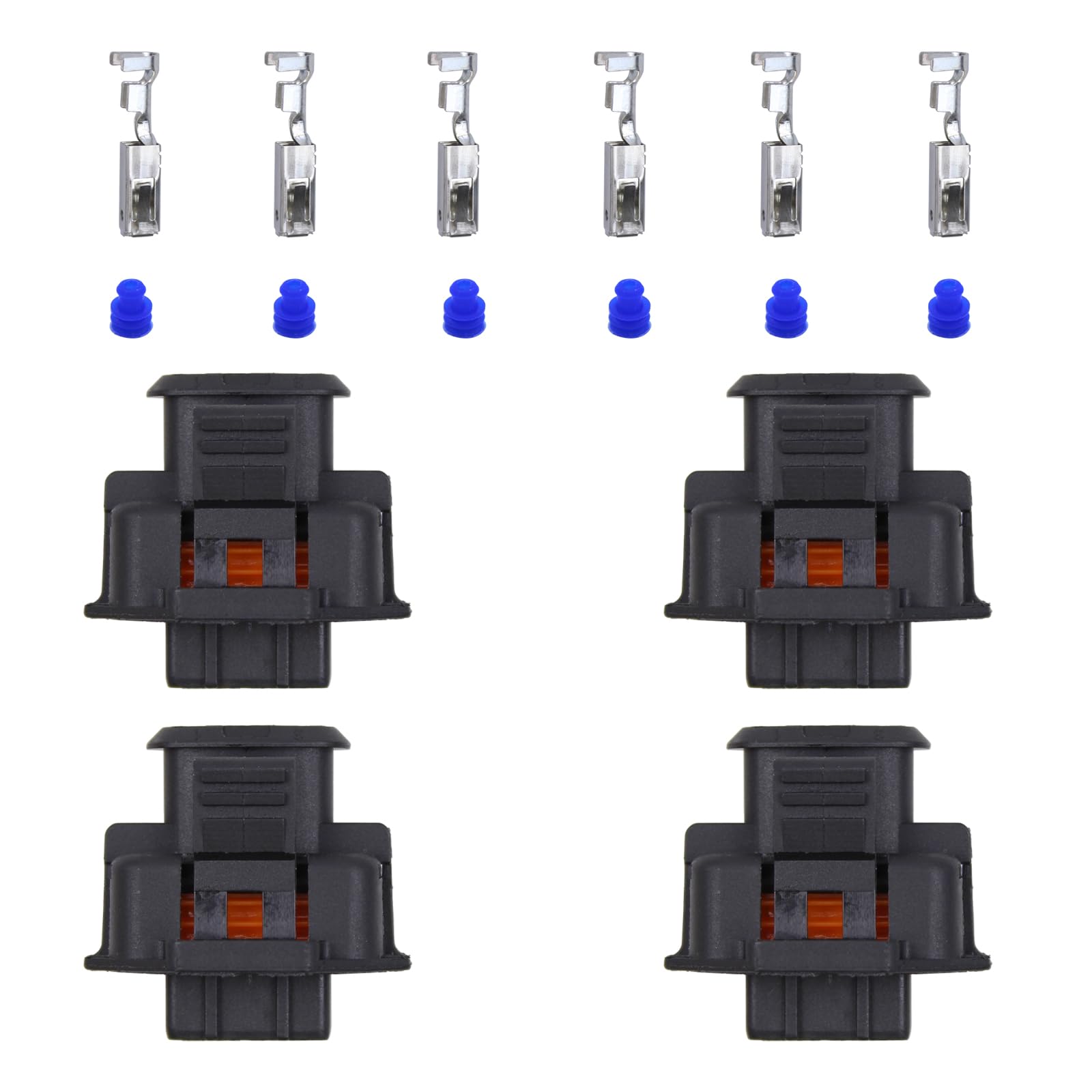 Kurbelwellensensor Stecker Nockenwellensensor für Kuga Focus Mondeo Galaxy Fiesta smax Transit Tourneo Panda Punto Civic R50 Micra Astra G H Calibra Corsa D C Insignia A Meriva Auris Corolla Yaris V60 von Doo Engy