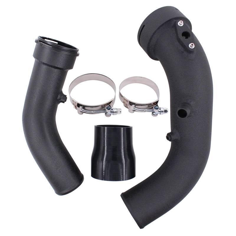 Ladedruckrohr Ladedruckschlauch Ladeleitung Ansaugschlauch Luftschlauch Ansaugrohr Gummischlauch Schlauch Rohr Leitung mit Klemme für 1er F20 F21 2er F22 F23 Cabrio 3er F30 F31 F34 GT 4er F32 F33 F36 von Doo Engy
