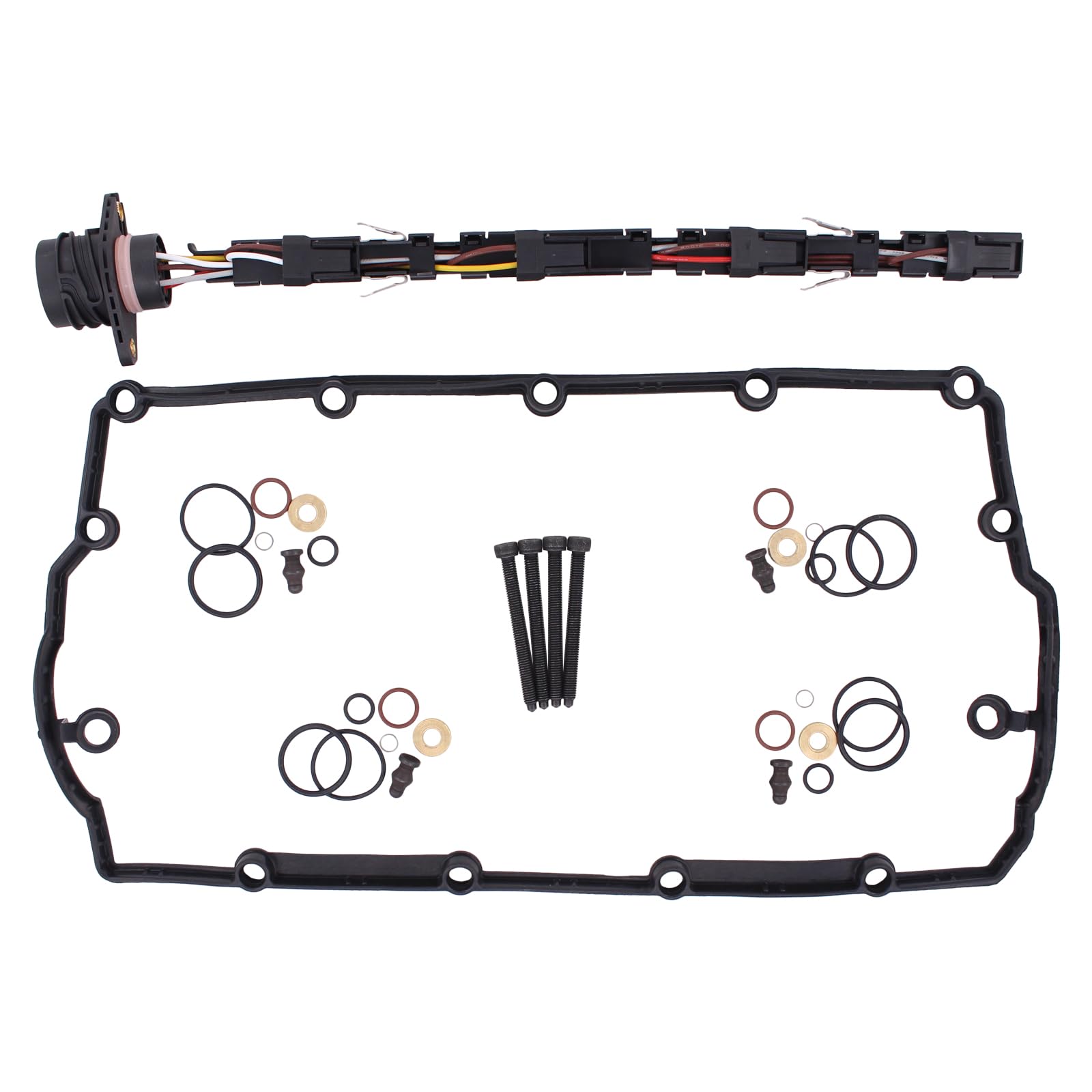 Leitungssatz Einspritzdüse Pumpe Düse Dichtungssatz Schrauben Kabelbaum Ventildeckeldichtung für Tiguan Transporter T5 Golf 6 5 4 Pa-ssat Tour-an Polo A3 8P A4 A6 Q3 Leon Ibiza Fabia Oc-tavia Superb Leitungssatz Einspritzdüse Pumpe Düse Dichtungssatz Schrauben Kabelbaum Ventildeckeldichtung für Tiguan Transporter T5 Golf 6 5 4 Pa-ssat Tour-an Polo A3 8P A4 A6 Q3 Leon Ibiza Fabia Oc-tavia Superb von Doo Engy