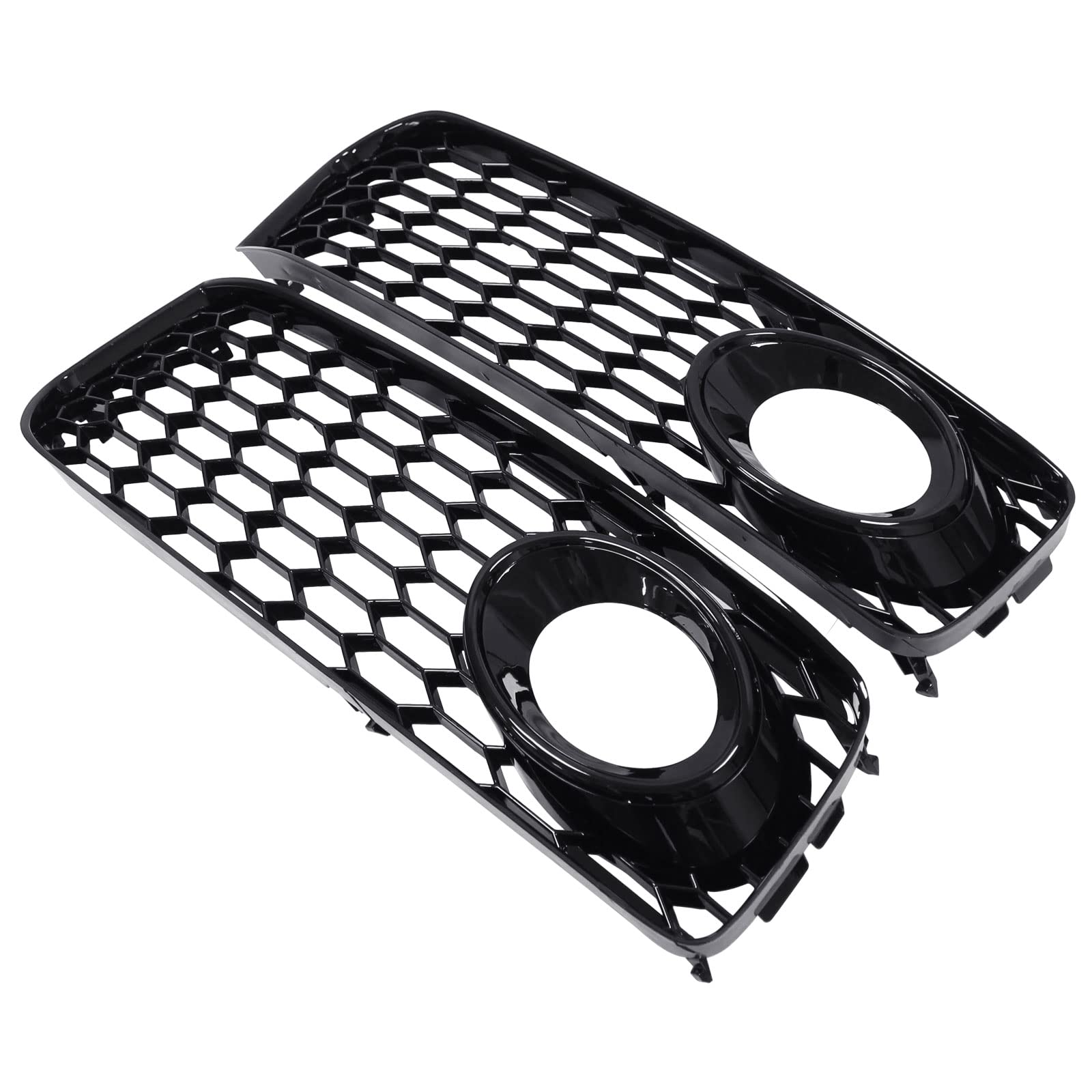 Lüftungsgitter Stoßstange Nebelscheinwerfer Gitter Grill Lampengitter Nebelscheinwerfergitter Stoßstangengitter Stoßstangengrill Abdeckung schwarz vorne links und rechts für A5 B8 S5 B8 2008-2012 Lüftungsgitter Stoßstange Nebelscheinwerfer Gitter Grill Lampengitter Nebelscheinwerfergitter Stoßstangengitter Stoßstangengrill Abdeckung schwarz vorne links und rechts für A5 B8 S5 B8 2008-2012 von Doo Engy