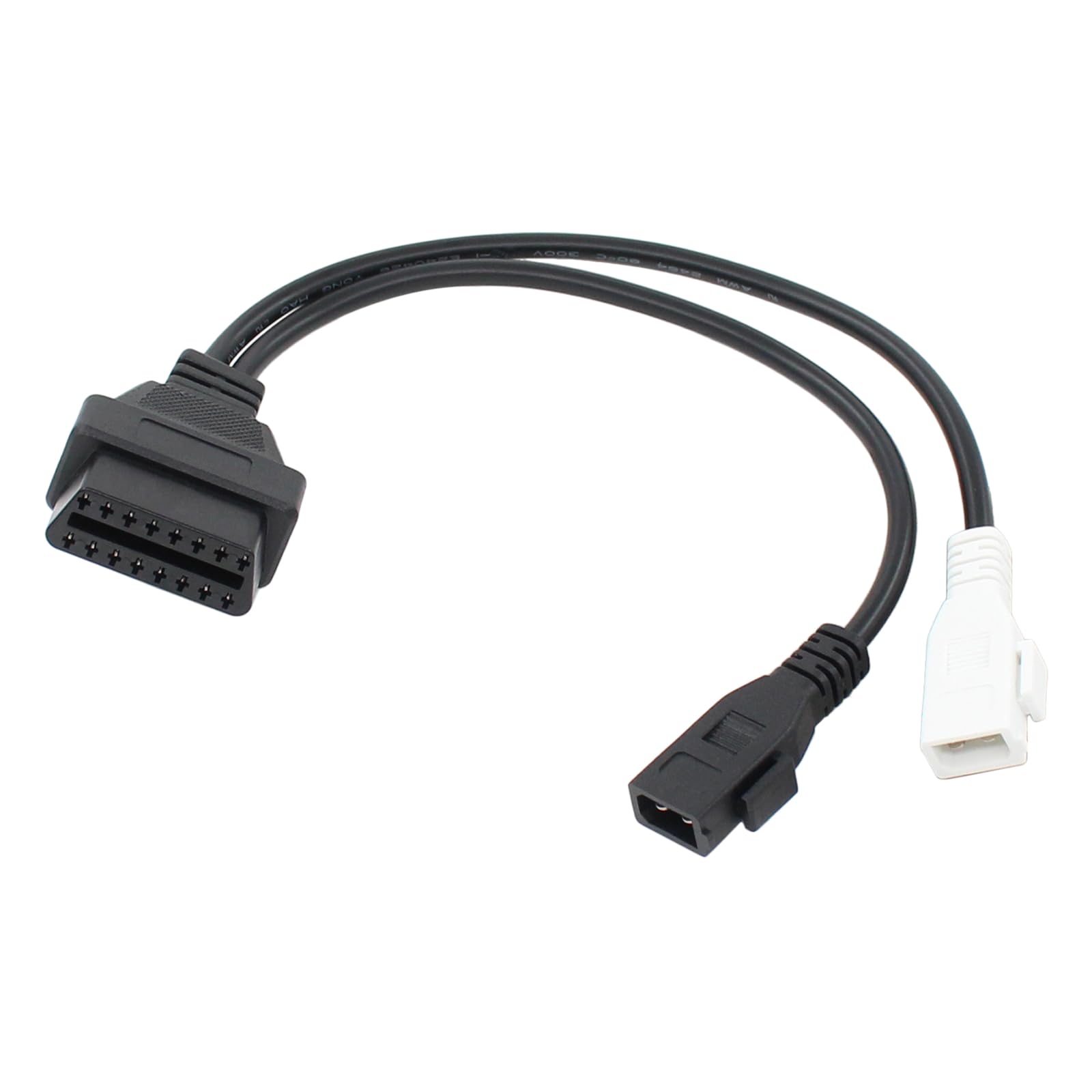OBD2 Diagnosekabel Adapter OBD 2x2 Pin-Stecker auf 16 Pin Diagnosegerät Kabel OBD-II Diagnosewerkzeuge OBDII Adapterkabel Diagnoseadapterkabel für Passat T4 Polo Corrado 80 B4 80 B3 100 A6 C4 Toledo OBD2 Diagnosekabel Adapter OBD 2x2 Pin-Stecker auf 16 Pin Diagnosegerät Kabel OBD-II Diagnosewerkzeuge OBDII Adapterkabel Diagnoseadapterkabel für Passat T4 Polo Corrado 80 B4 80 B3 100 A6 C4 Toledo von Doo Engy