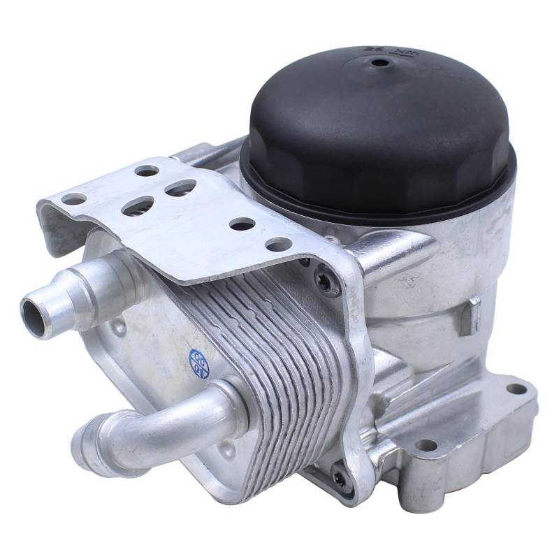 Ölfilter Gehäuse Ölkühler Filtergehäuse mit Dichtung Ölfiltergehäuse Motoröl Filter Motorölkühler für 1er E87 E81 E88 E82 3er E46 E90 E93 E92 E91 5er E60 X1 E84 X3 E83 Z4 E85 von Doo Engy
