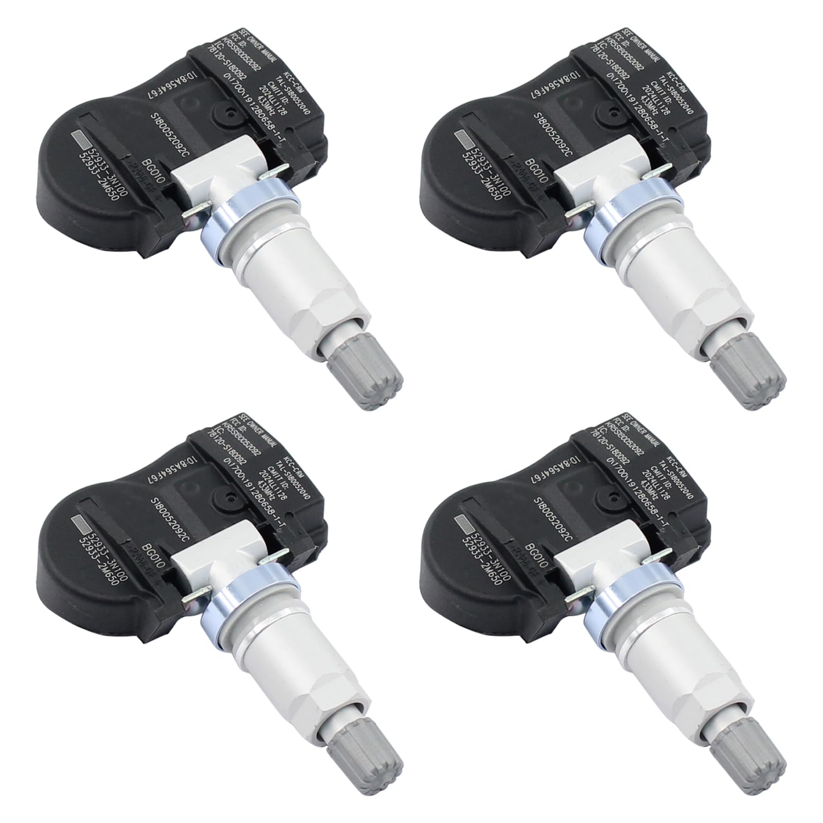 Reifendrucksensor RDKS Sensoren Reifendruckkontrolle Reifendruckkontrollsystem Sensor Radsensor Gummiventil für Genesis Santa Fe i30 ix20 ix55 Carens Cee'd JD Pro Ceed Picanto Rio Sorento UM Venga Reifendrucksensor RDKS Sensoren Reifendruckkontrolle Reifendruckkontrollsystem Sensor Radsensor Gummiventil für Genesis Santa Fe i30 ix20 ix55 Carens Cee'd JD Pro Ceed Picanto Rio Sorento UM Venga von Doo Engy