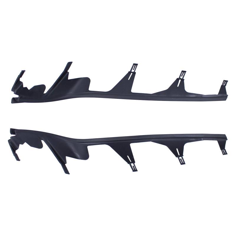 Scheinwerfer Dichtung Gummiabdeckung Streifen Abdeckleiste Frontscheinwerfer Zierleiste Gummidichtung oben vorne links und rechts für 3er E46 Cabrio E46 Compact E46 Coupe E46 Touring 4 Türe 1998–2001 von Doo Engy