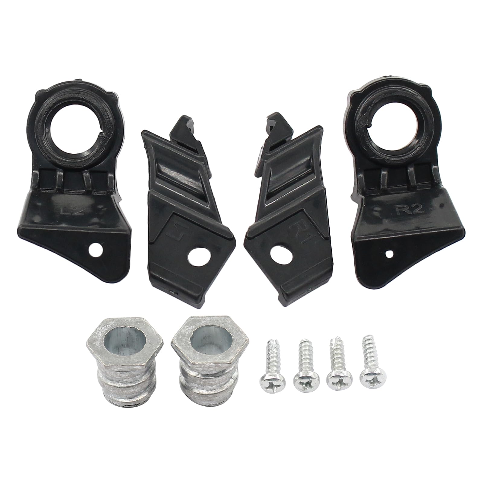 Scheinwerfer Halterung Clips Scheinwerferhalter Reparatursatz Frontscheinwerfer Halter Scheinwerferhalterung Hauptscheinwerfer Scheinwerfergehäuse Ösen vorne links und rechts für Golf 5 für Jetta Scheinwerfer Halterung Clips Scheinwerferhalter Reparatursatz Frontscheinwerfer Halter Scheinwerferhalterung Hauptscheinwerfer Scheinwerfergehäuse Ösen vorne links und rechts für Golf 5 für Jetta von Doo Engy