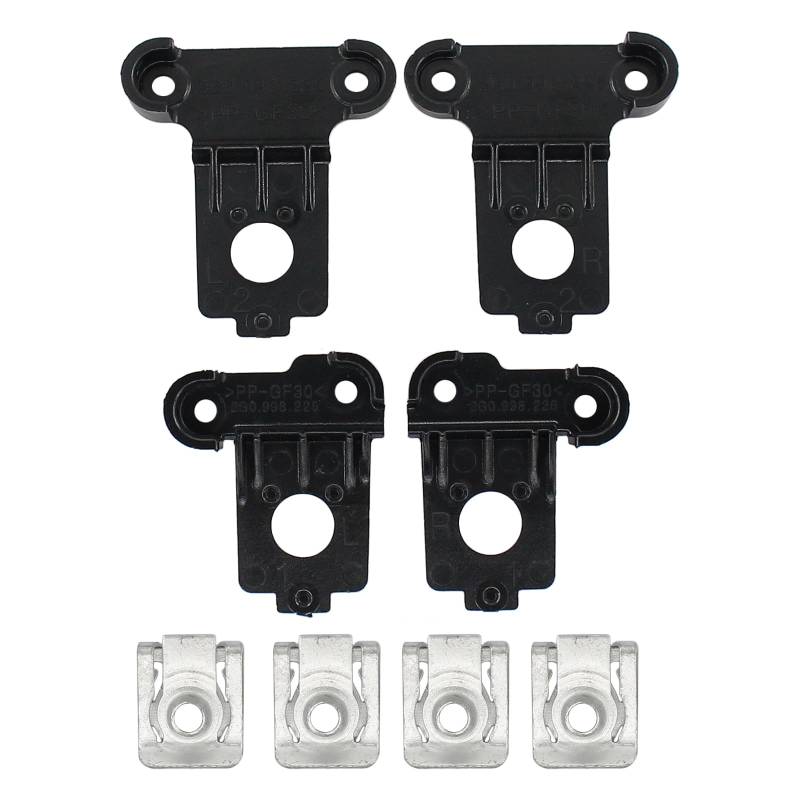Scheinwerfer Halterung Clips Scheinwerferhalter Reparatursatz Frontscheinwerfer Halter Scheinwerferhalterung Hauptscheinwerfer Scheinwerfergehäuse Ösen vorne links und rechts für Polo ab 2017 von Doo Engy