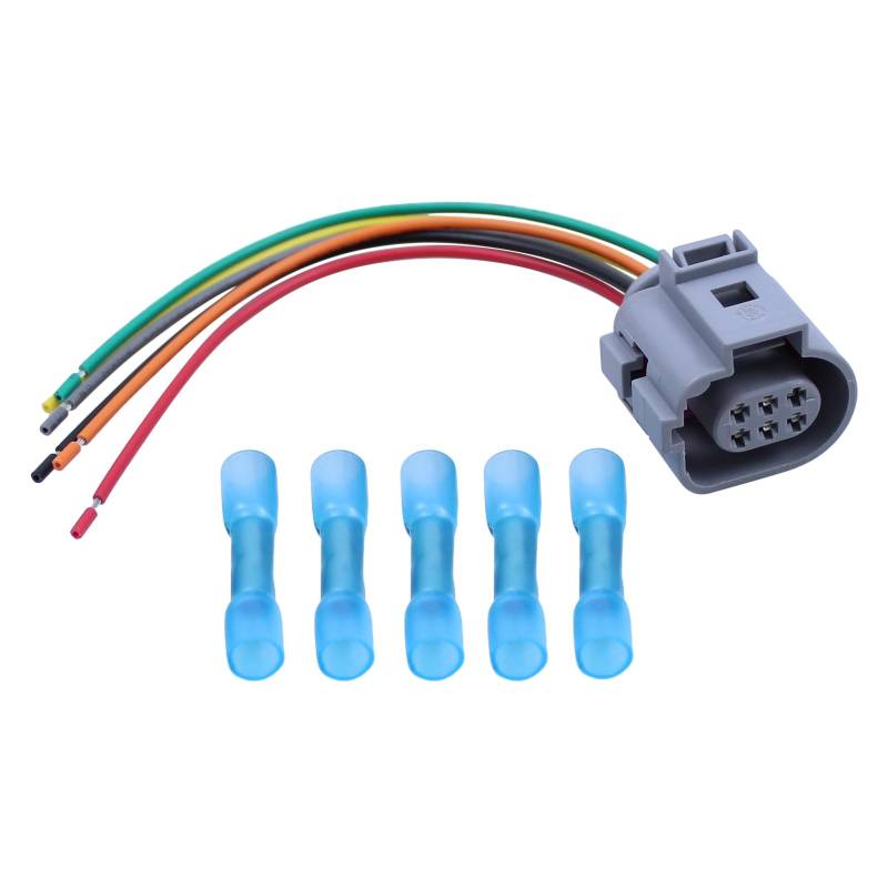 Stecker AGR Ventil Kabelbaum für Passat B6 B5 Golf 6 5 4 T6 T5 T4 Polo 6R 9N Sciro-cco Shar-an Toua-reg Ti-guan Tour-an Bo-ra Caddy Je-tta New Beetle Phaeton Lupo Eos Fabia Octa-via Rapid Superb Yeti von Doo Engy