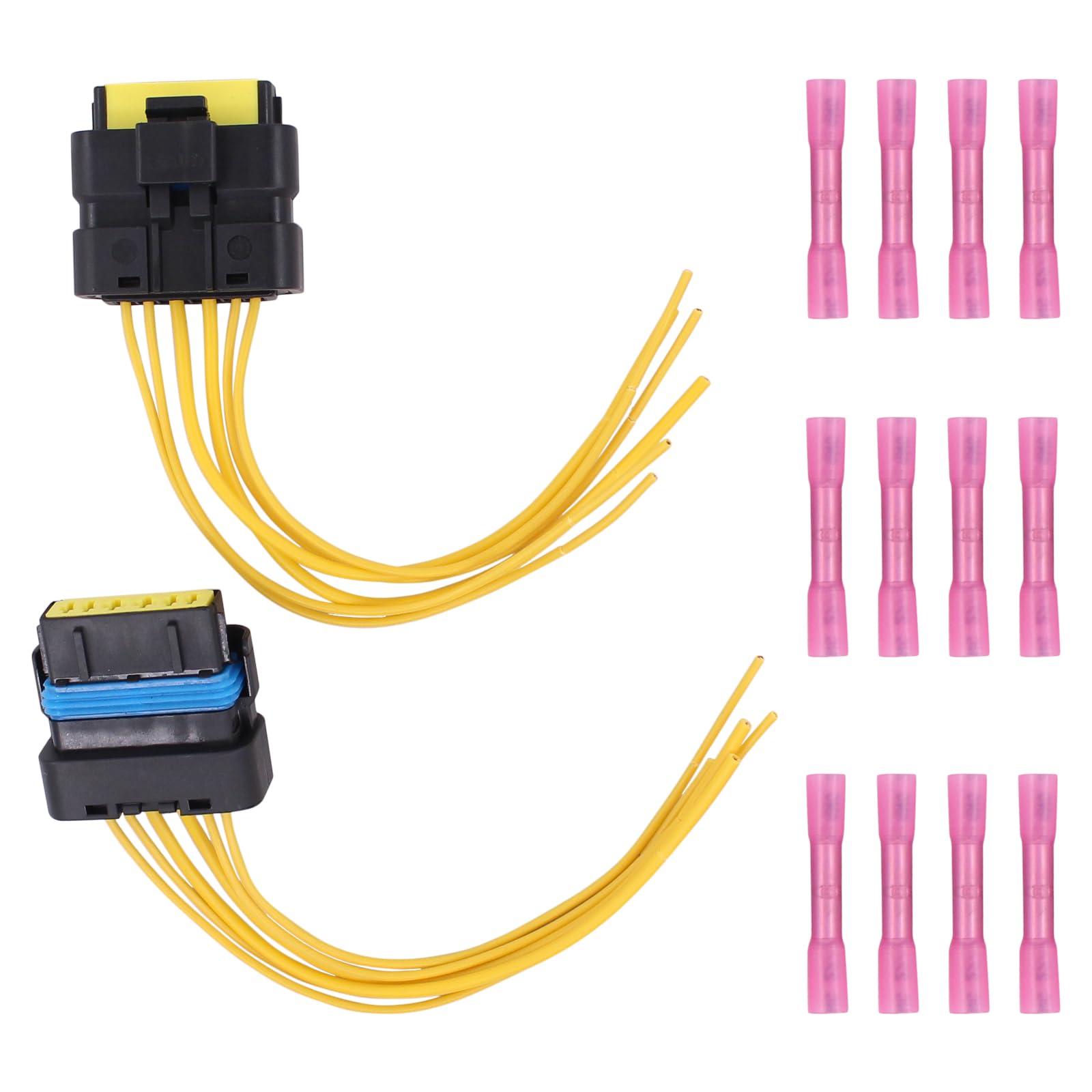 Stecker Fensterheber Modul Kabel Steckerverbinder Fensterhebelmodul Kabelbaum Reparatursatz für Megane 2 Scenic Clio 3 Modus Laguna 2 Espace 4 Carisma Primastar Space Star Interstar Movano 207 Expert von Doo Engy