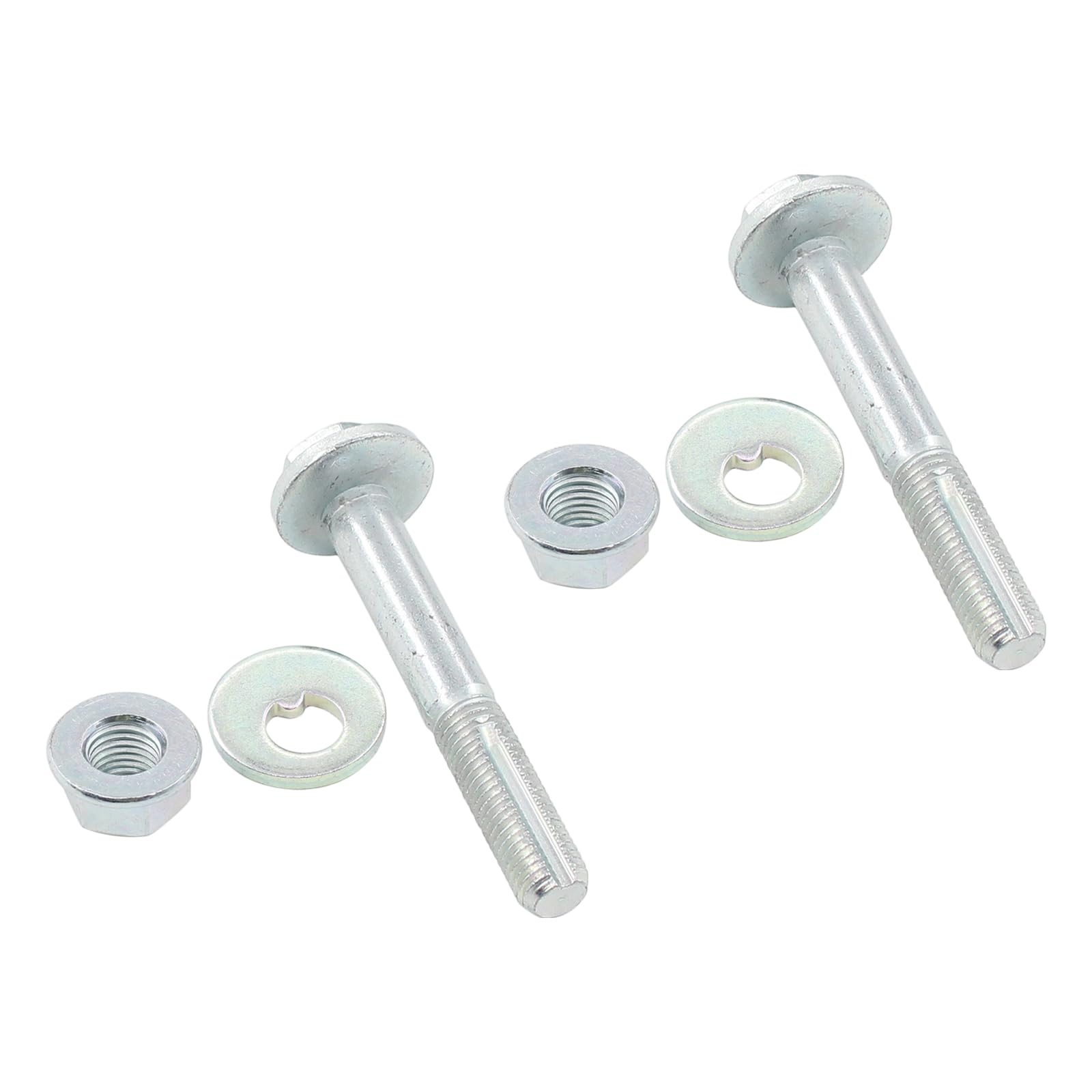 Sturzkorrekturschraube mit Exzenterscheibe Mutter Achszapfen Schraube Querlenker Hinterachse für 3er E36 Cabrio E36 Compact E36 Coupe E36 Touring 3er E46 Cabrio E46 Compact E46 Coupe E46 Touring von Doo Engy