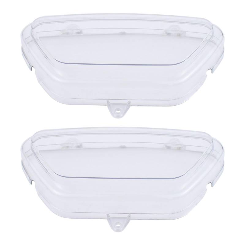 Tachoglas Motorrad Tacho Abdeckkappe Tachoglasscheibe Tachoabdeckung Drehzahlmesser Ersatz Glas Displayschutzfolie für Baotian BT49QT-9 für Rex RS450 RS500 RS 450 RS 500 V Clic 50 von Doo Engy