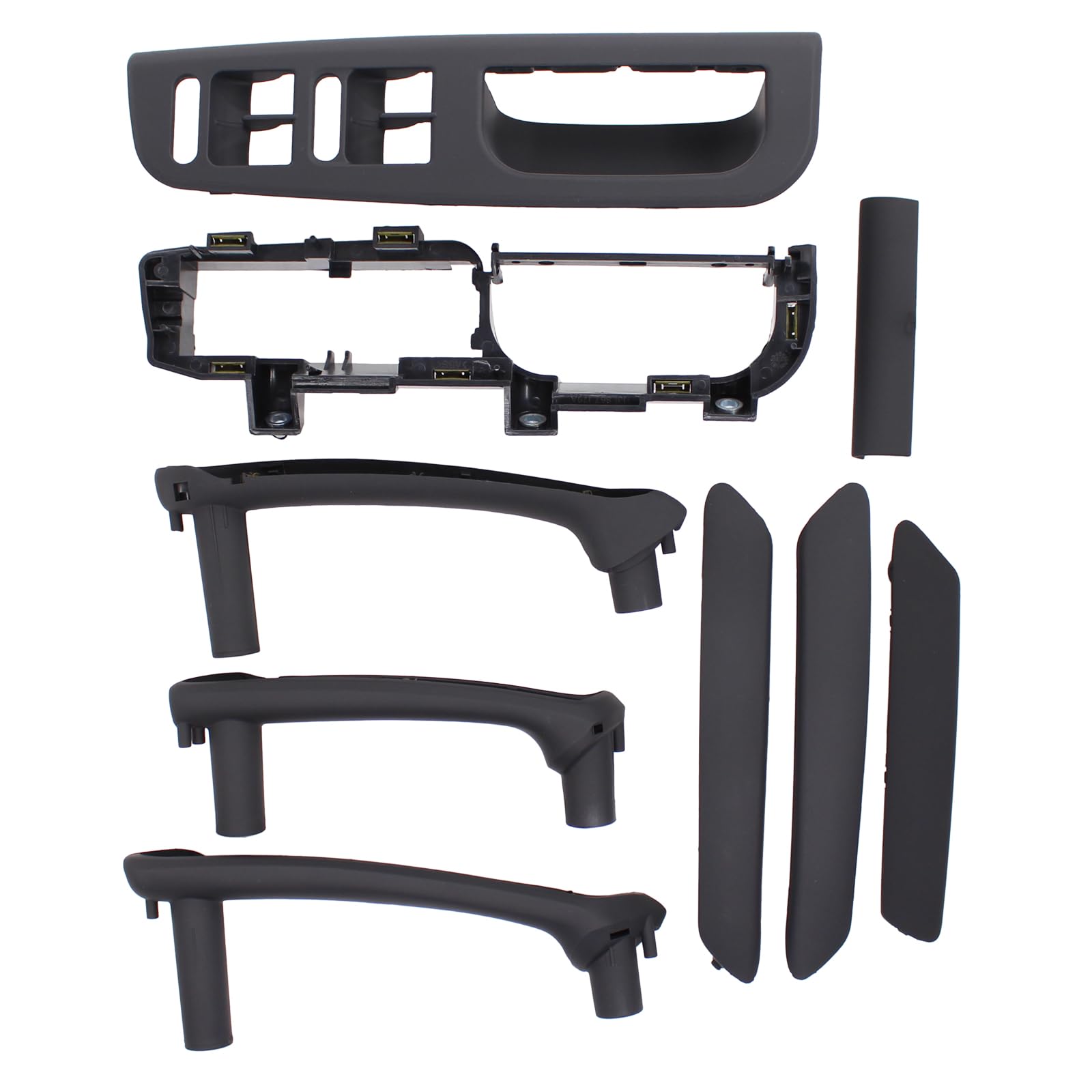 Türgriff Blenden Zuziehgriff Griffschale Innentürgriff Verkleidung Tür Armlehne Fensterschalter Abdeckung Rahmen Fensterheber Schalter Halterung hinten vorne links rechts für Passat B5 B5.5 1996-2005 Türgriff Blenden Zuziehgriff Griffschale Innentürgriff Verkleidung Tür Armlehne Fensterschalter Abdeckung Rahmen Fensterheber Schalter Halterung hinten vorne links rechts für Passat B5 B5.5 1996-2005 von Doo Engy