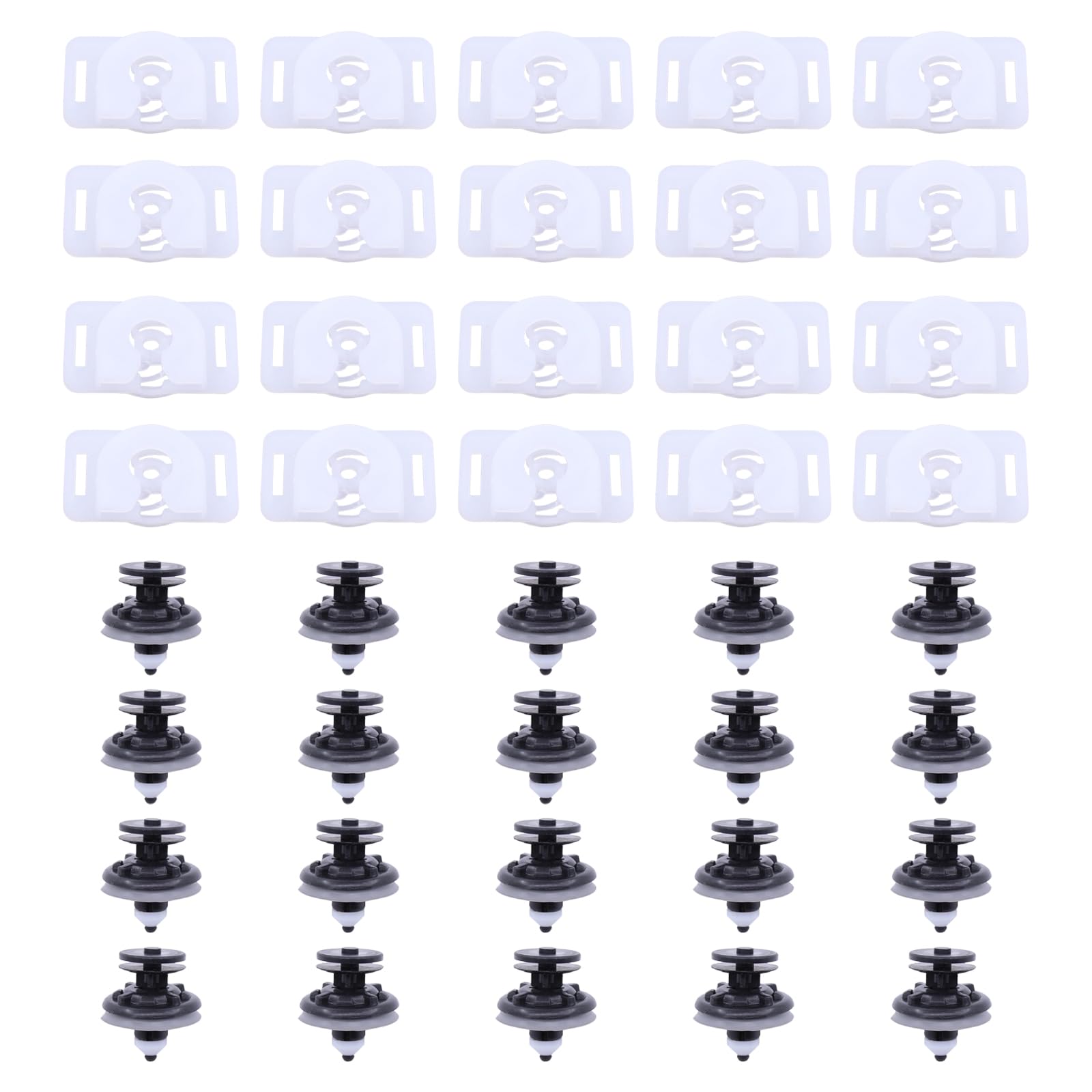 Türverkleidung Befestigung Clips Halterung Befestigungsclip Tür Seitenverkleidung Halter Innenraum Verkleidung Klammer für Passat B6 3C Golf 5 Plus Polo 9N 6R Ti-guan 5N Tour-an 1T Craf-ter Je-tta Eos von Doo Engy