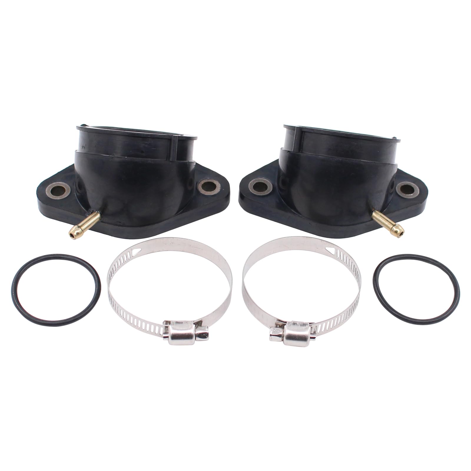 Vergaser Ansaugstutzen Satz Ansaugkrümmer Ansauggummi Motorrad Ansaugmanschette Vergasermanschetten Vergaser Schnittstelle Adapter Gummi mit Dichtung O-Ring für Yamaha XV 535 Virago XV535 1988-1998 Vergaser Ansaugstutzen Satz Ansaugkrümmer Ansauggummi Motorrad Ansaugmanschette Vergasermanschetten Vergaser Schnittstelle Adapter Gummi mit Dichtung O-Ring für Yamaha XV 535 Virago XV535 1988-1998 von Doo Engy