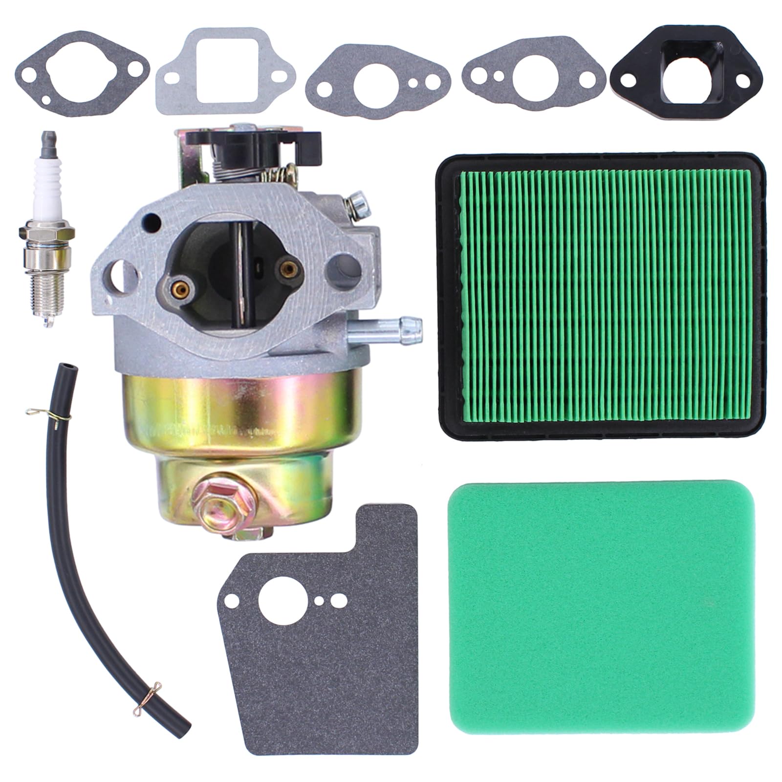 Vergaser Reparatursatz mit Luftfilter Zündkerze Dichtung Benzinschlauch Vorfilter Gummidichtung für Honda HRB 476C HRB476C HRB 536C HRX 426 HRX426 HRX 476 C HRX476C HRB 476C Lawnmower Rasenmäher Motor Vergaser Reparatursatz mit Luftfilter Zündkerze Dichtung Benzinschlauch Vorfilter Gummidichtung für Honda HRB 476C HRB476C HRB 536C HRX 426 HRX426 HRX 476 C HRX476C HRB 476C Lawnmower Rasenmäher Motor von Doo Engy