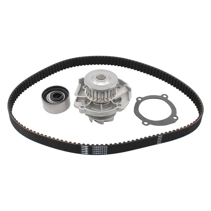 Zahnriemen Wasserpumpe Spannrolle Zahnriemensatz für 500 500C Doblo Fiorino Grande Punto 199 Idea Panda 169 Punto 188 Punto Evo Qubo Strada Pickup KA RU8 Musa 350 Ypsilon 843 Mito 1.2 1.4 von Doo Engy