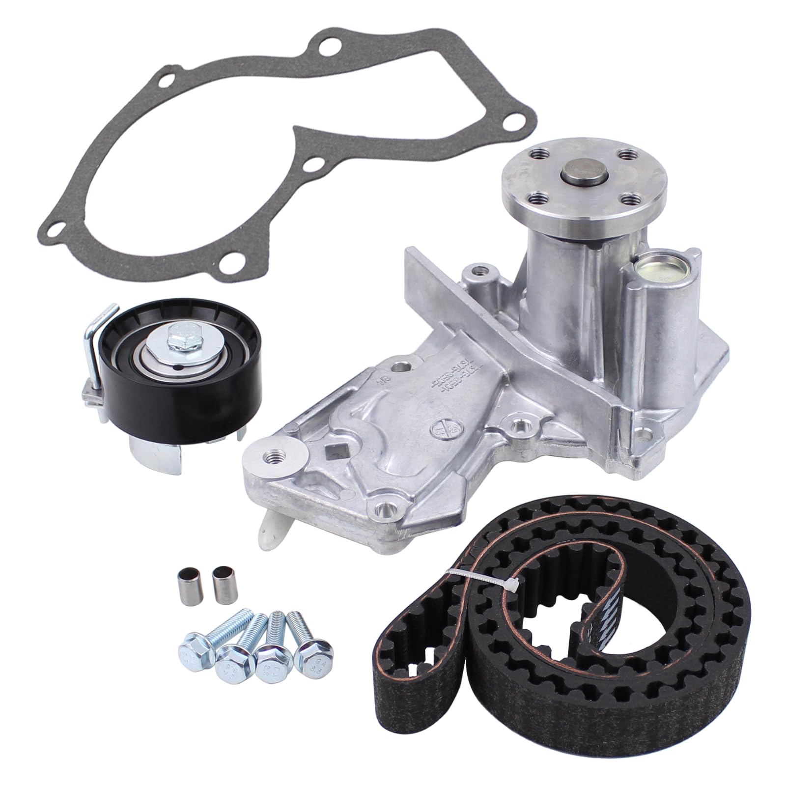 Zahnriemensatz Wasserpumpe Zahnriemen Spannrolle für Maz-da 2 DY Fiesta MK6 Fiesta MK5 Focus MK3 Focus MK2 Fusion b max c max Ecosport C30 S40 V50 b-max c-max bmax cmax 1.6 1.4 1.5 1.25 Zahnriemensatz Wasserpumpe Zahnriemen Spannrolle für Maz-da 2 DY Fiesta MK6 Fiesta MK5 Focus MK3 Focus MK2 Fusion b max c max Ecosport C30 S40 V50 b-max c-max bmax cmax 1.6 1.4 1.5 1.25 von Doo Engy