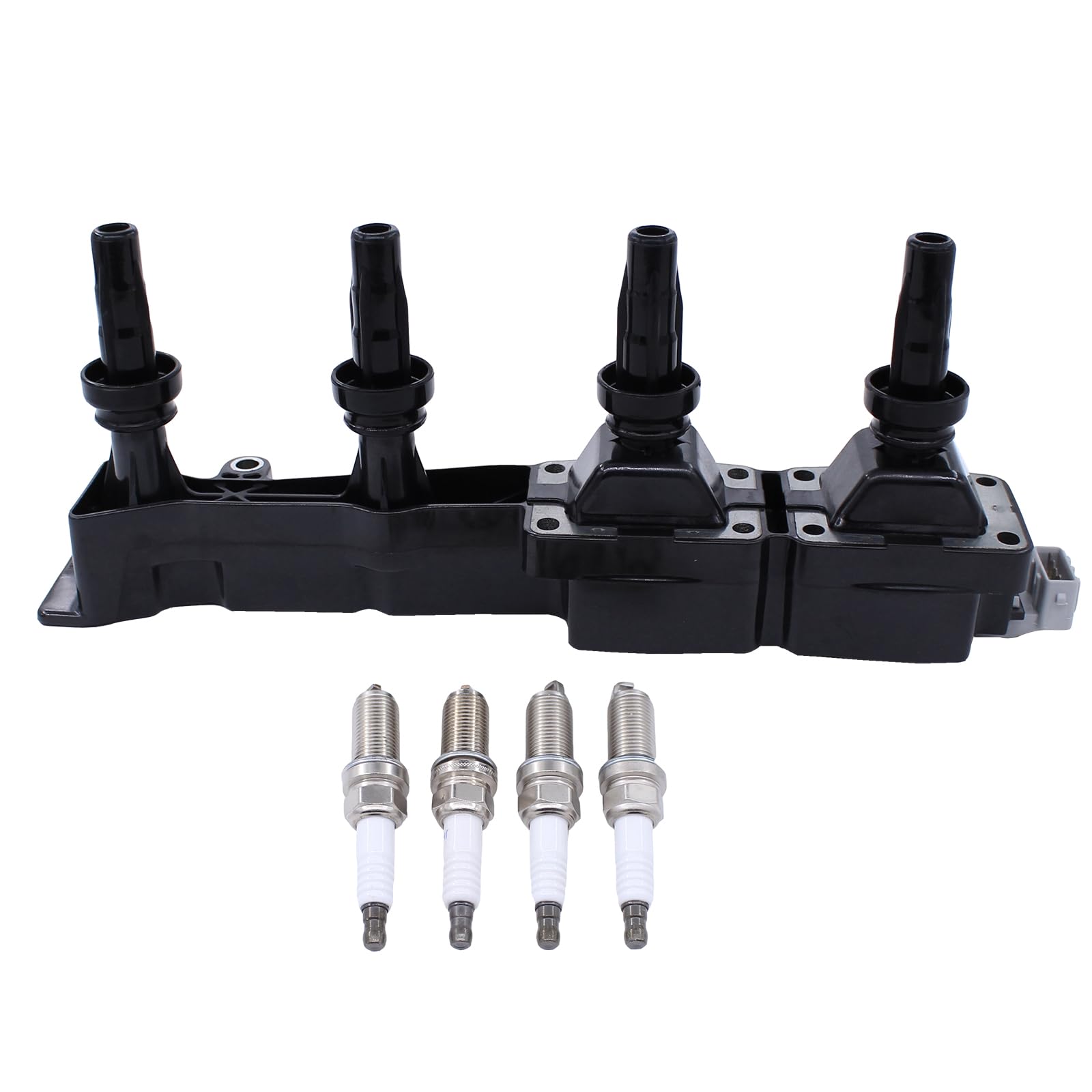 Zündspule Zündkerzen Zündmodul Stabzündspule Zündanlage Zündspulenmodul Zündkerzensatz für Berlingo C2 C3 C4 Xsara Picasso 1007 206 CC 207 307 SW 308 Partner Tepee 1.6 VTi 1.6 16V LPG 1.6 BioFlex Zündspule Zündkerzen Zündmodul Stabzündspule Zündanlage Zündspulenmodul Zündkerzensatz für Berlingo C2 C3 C4 Xsara Picasso 1007 206 CC 207 307 SW 308 Partner Tepee 1.6 VTi 1.6 16V LPG 1.6 BioFlex von Doo Engy