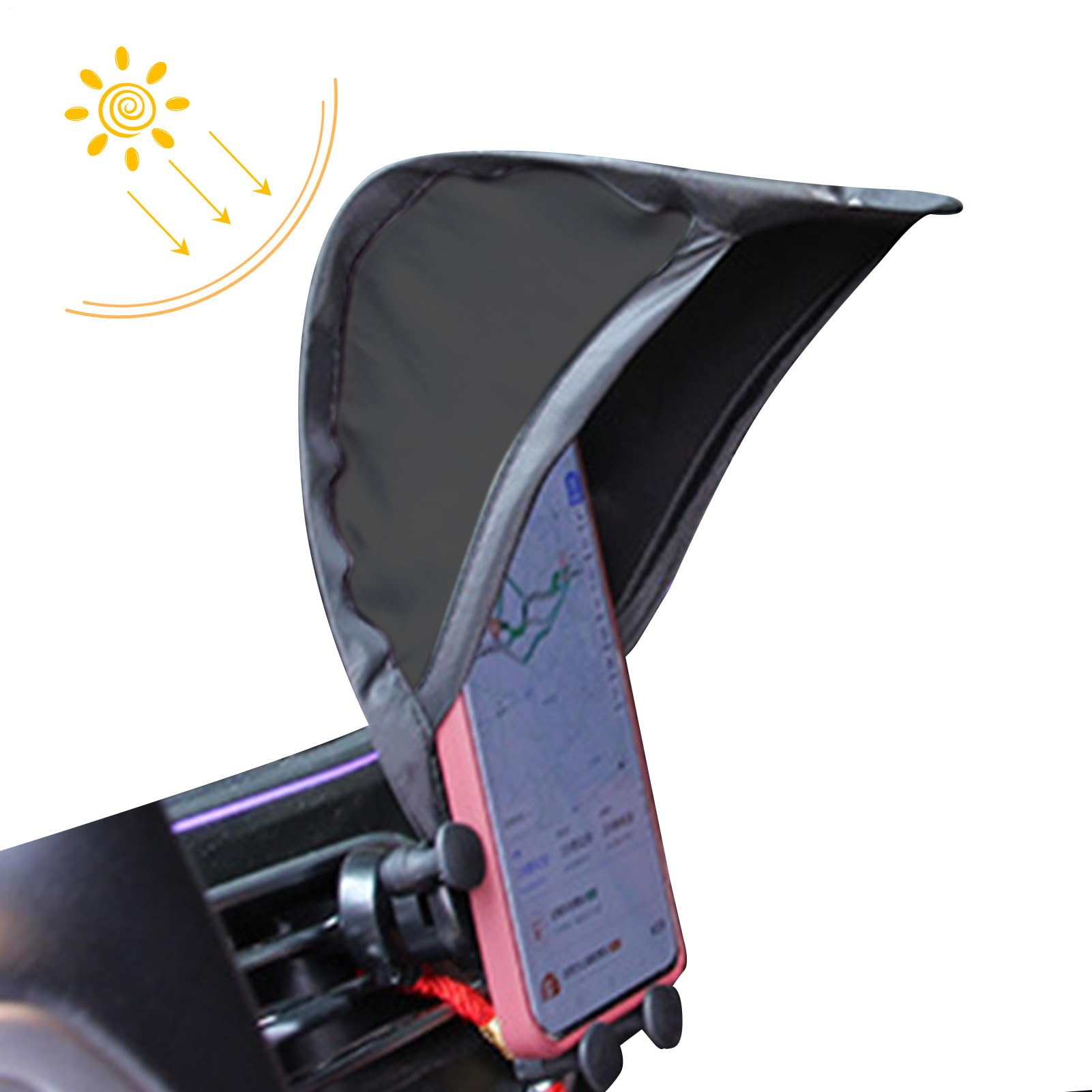 Handy Regenschirm Auto Sonnenschutz,Handy Sonnenschutz Schirm, Für Mobiltelefone, Für Motorrad Und Auto,Wetterbeständiger Telefon- Für Videoanrufe Handy Regenschirm Auto Sonnenschutz,Handy Sonnenschutz Schirm, Für Mobiltelefone, Für Motorrad Und Auto,Wetterbeständiger Telefon- Für Videoanrufe von Dopsyesn