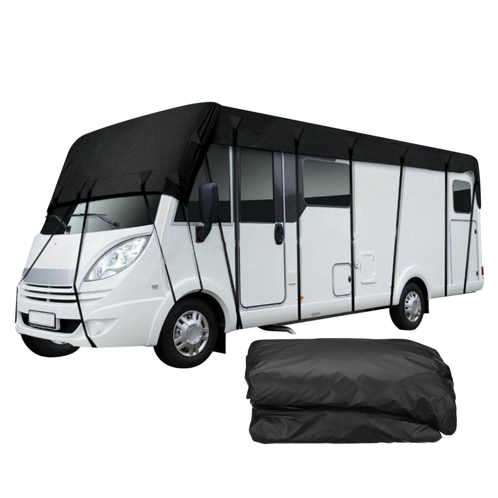 Caravan Cover 210d Oxford Stoffwetter-resistente Wohnmobil-Wohnungsdachabdeckung, 16 x 10 Fuß Faltbarer Wohnmobil-Dachabdeckung Tarpaulin Schutz Allgemeiner Fit Camper Cover RV-Abdeckung für Wohnmobi Caravan Cover 210d Oxford Stoffwetter-resistente Wohnmobil-Wohnungsdachabdeckung, 16 x 10 Fuß Faltbarer Wohnmobil-Dachabdeckung Tarpaulin Schutz Allgemeiner Fit Camper Cover RV-Abdeckung für Wohnmobi von Dorccsi