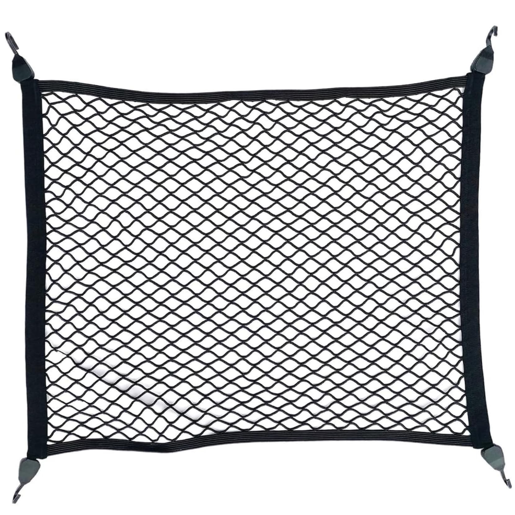 Gepäcknetz 24x16 Zoll Frachtnetz mit Haken Gleichmäßiges Netz Elastisches Bungee-Netz mit feiner Einfassung Allzweck-LKW-Autonetz für Kofferraumdach Auto-Kofferraumnetz Bungee- Autonetz Gepäcknetz 24x16 Zoll Frachtnetz mit Haken Gleichmäßiges Netz Elastisches Bungee-Netz mit feiner Einfassung Allzweck-LKW-Autonetz für Kofferraumdach Auto-Kofferraumnetz Bungee- Autonetz von Dorccsi