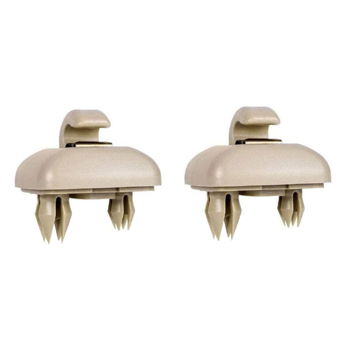 Hakenclip für Sonnenblende innen, 2 Stück, Halterung für Sonnenblende innen, kompatibel mit A3, A4L, A5, A6L, A7, Q5, Q3, Beige, Autozubehör, Sonnenblendenclips für Autos Hakenclip für Sonnenblende innen, 2 Stück, Halterung für Sonnenblende innen, kompatibel mit A3, A4L, A5, A6L, A7, Q5, Q3, Beige, Autozubehör, Sonnenblendenclips für Autos von Dorccsi