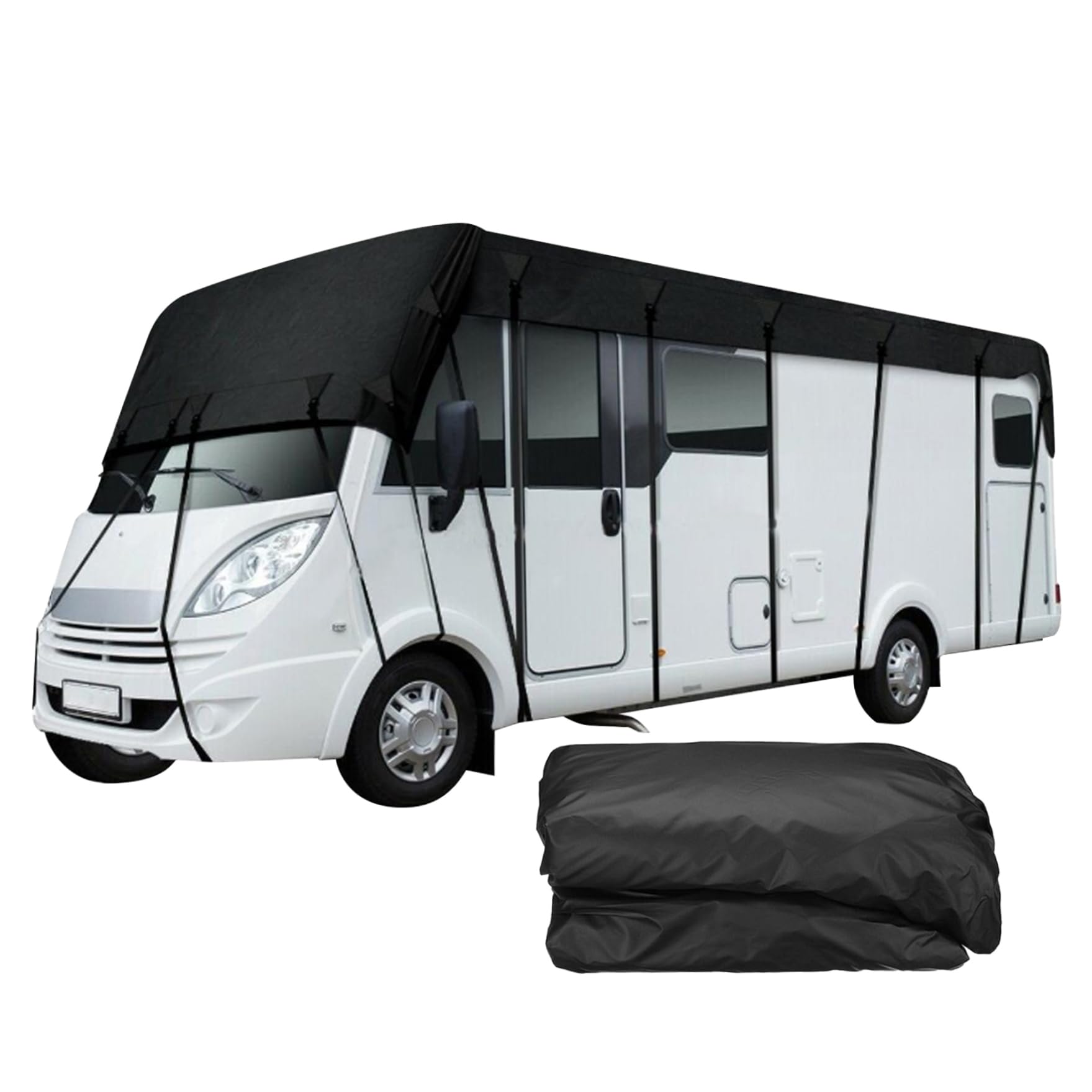 Wohnwagenabdeckung 24x9, 8 Fuß Wohnmobilabdeckung, wasserdichte UV-Schutz-Anhängerabdeckung, 210D Oxford-Stoffabdeckung für Wohnwagen mit verstellbaren Gurten, Faltbare Wohnmobilabdeckung für alle Wohnwagenabdeckung 24x9, 8 Fuß Wohnmobilabdeckung, wasserdichte UV-Schutz-Anhängerabdeckung, 210D Oxford-Stoffabdeckung für Wohnwagen mit verstellbaren Gurten, Faltbare Wohnmobilabdeckung für alle von Dorccsi