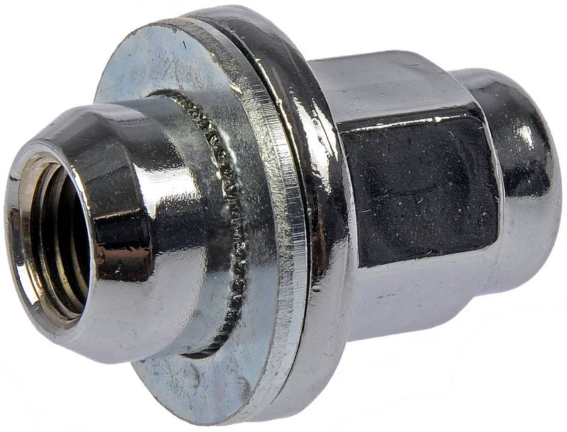 Dorman 611-277 Radmutter M14-1,5 Duplex Acorn – 22 mm Sechskant, 46 mm Länge für ausgewählte Lexus/Toyota Modelle – Chrom, 10 Stück von Dorman