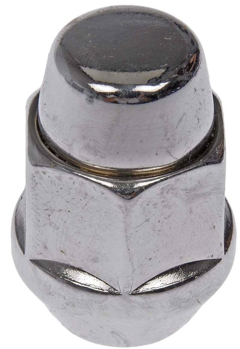 Dorman 711-305 Radmutter mit Eichelwölbung, für ausgewählte Modelle, Chrom, 4 Stück von Dorman
